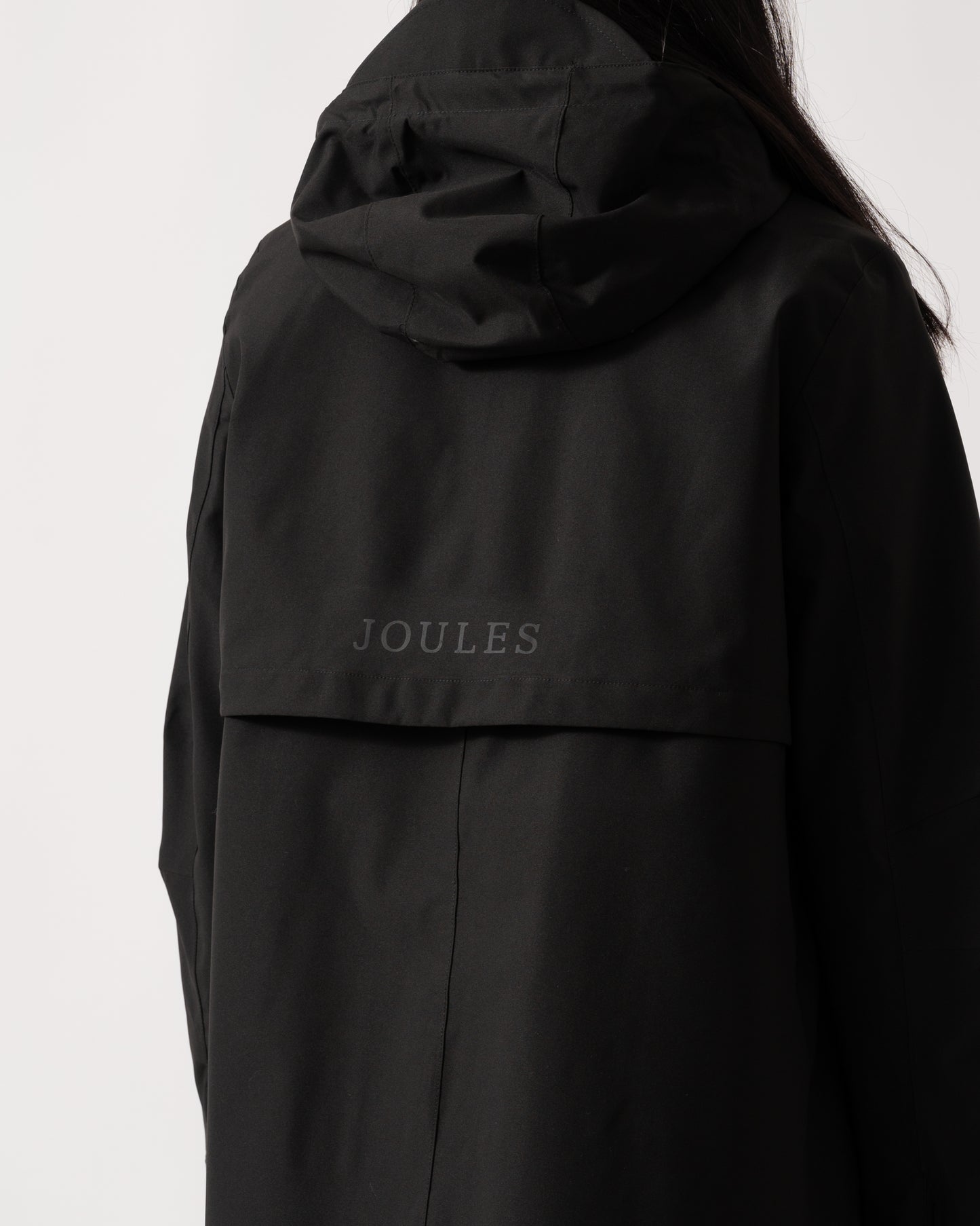 Joules Rainaway Womens Raincoat - Black