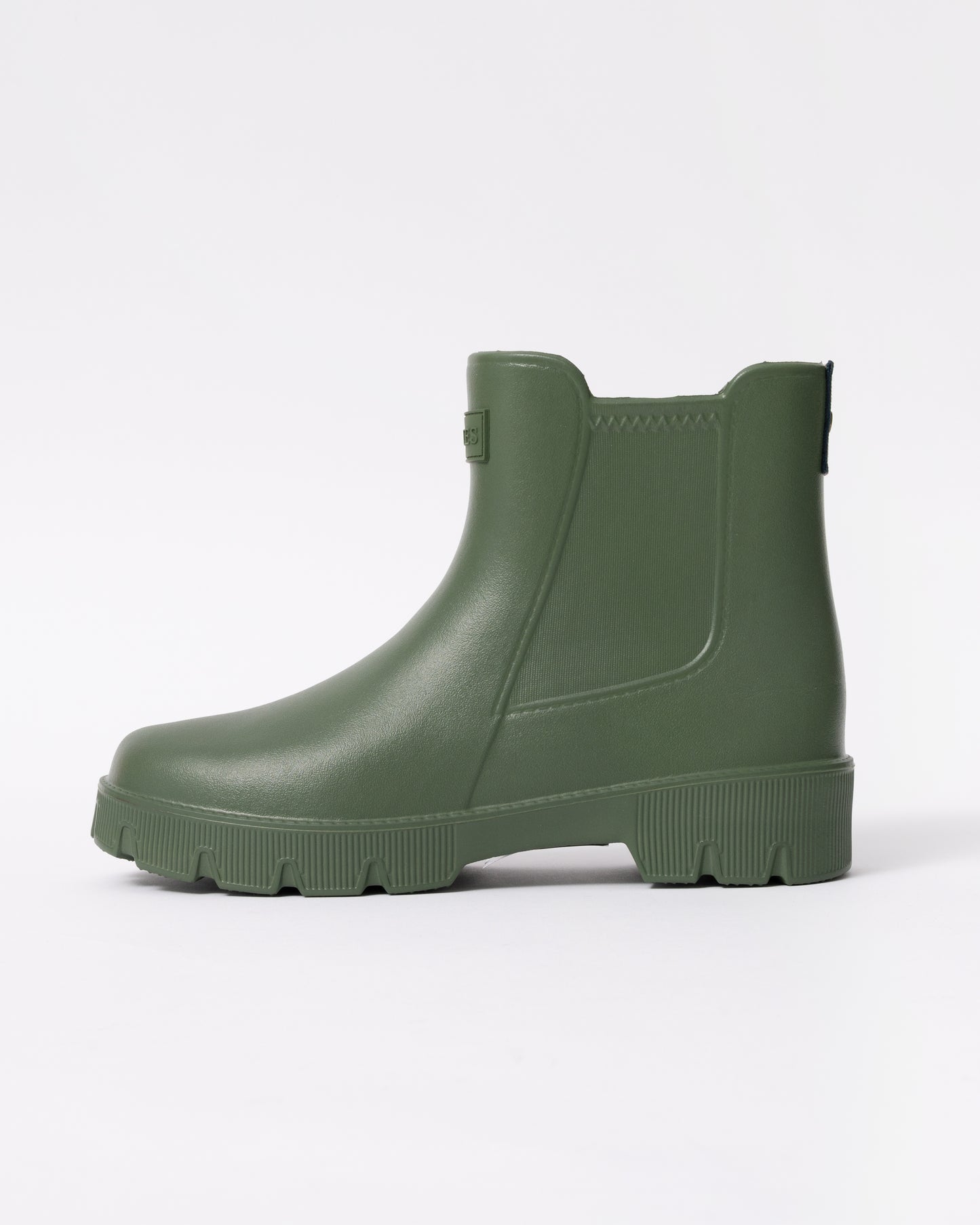 Joules Raindance Womens Short Wellies - Khaki Green