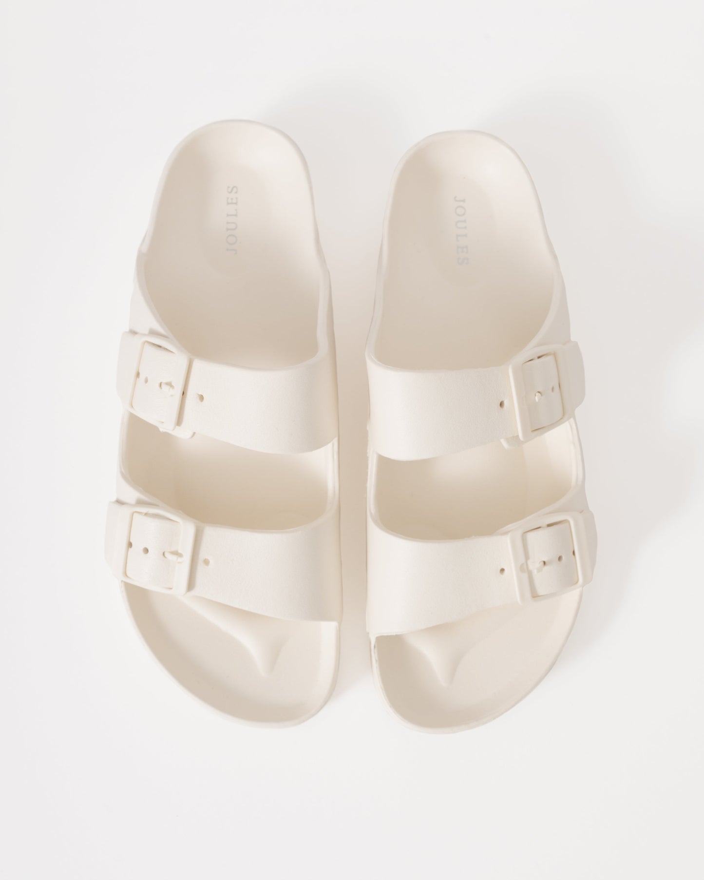 Joules Sunseeker Womens EVA Sliders - White