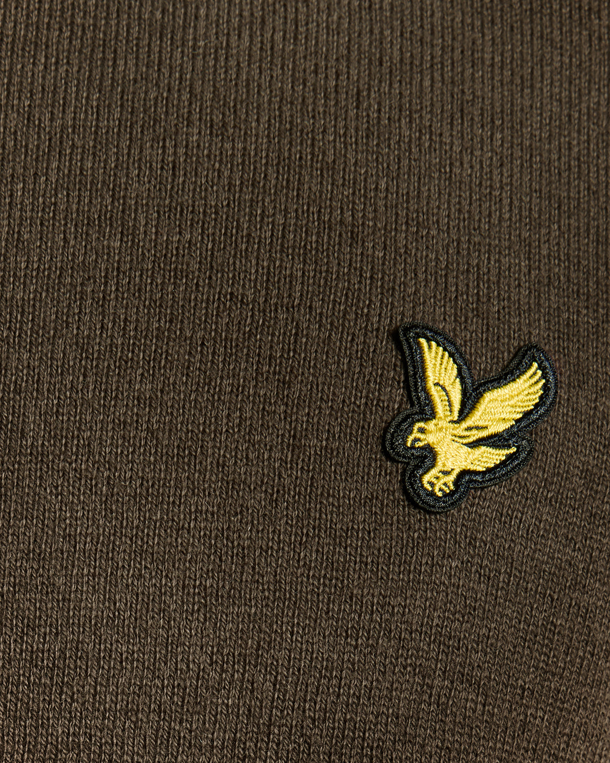 Lyle & Scott Cotton Merino Mens Crew Neck Jumper - X863 Espresso