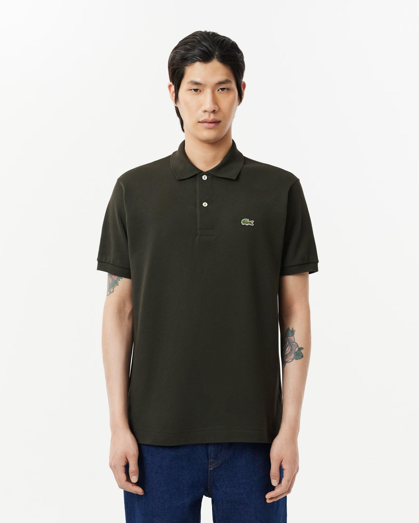 Lacoste Classic Fit L.12.12 Mens Short Sleeve Polo Shirt - Sapwood L7A