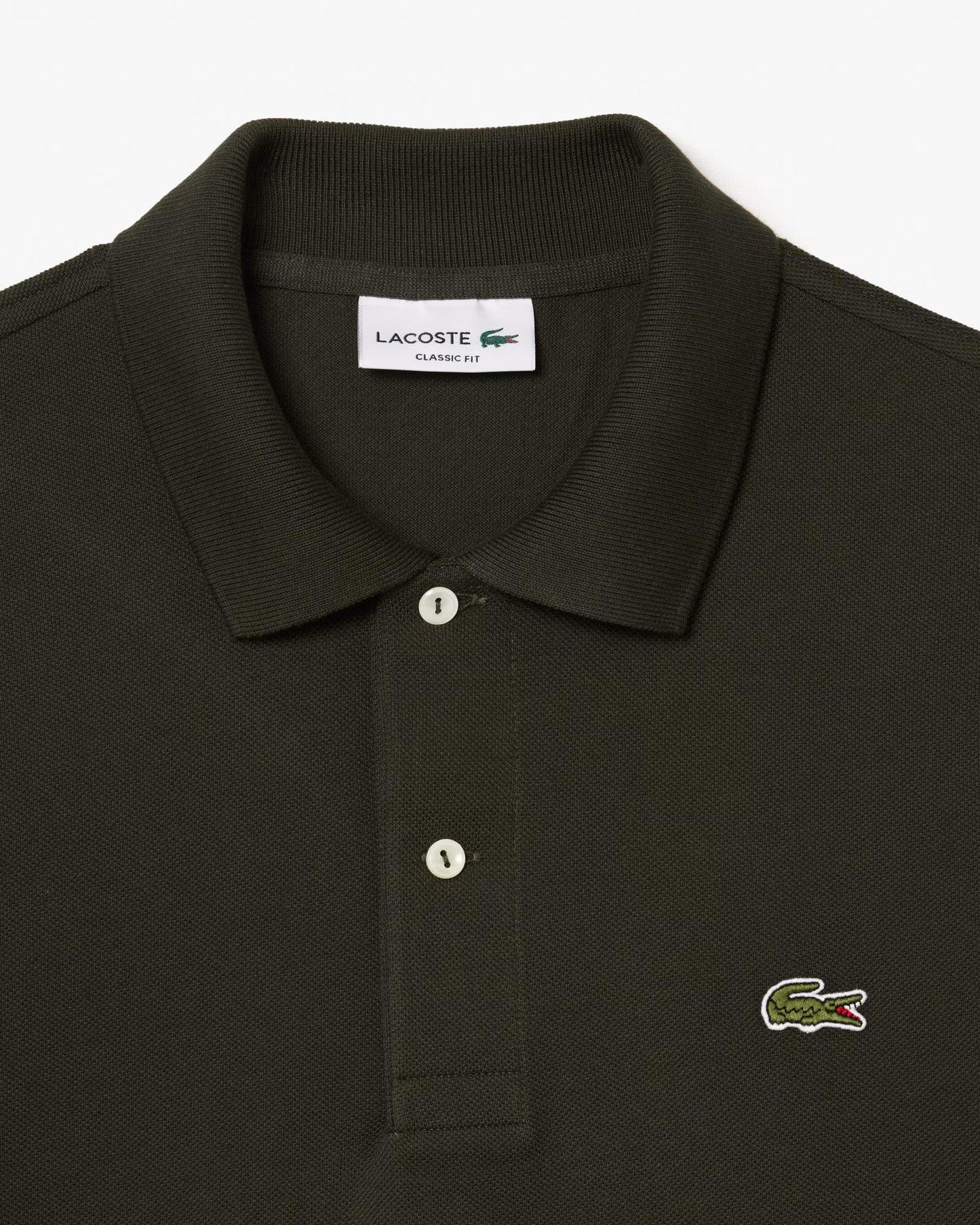 Lacoste Classic Fit L.12.12 Mens Short Sleeve Polo Shirt - Sapwood L7A