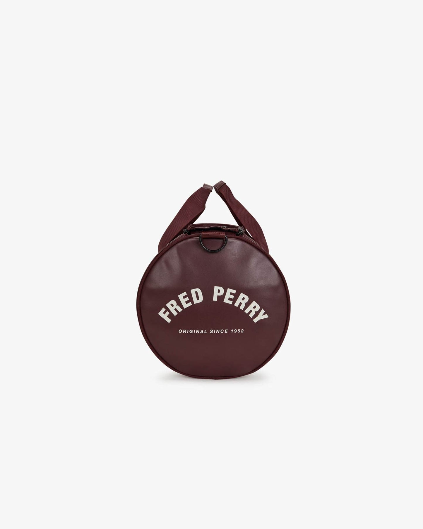Fred Perry Tonal Barrel Bag - Oxblood 597