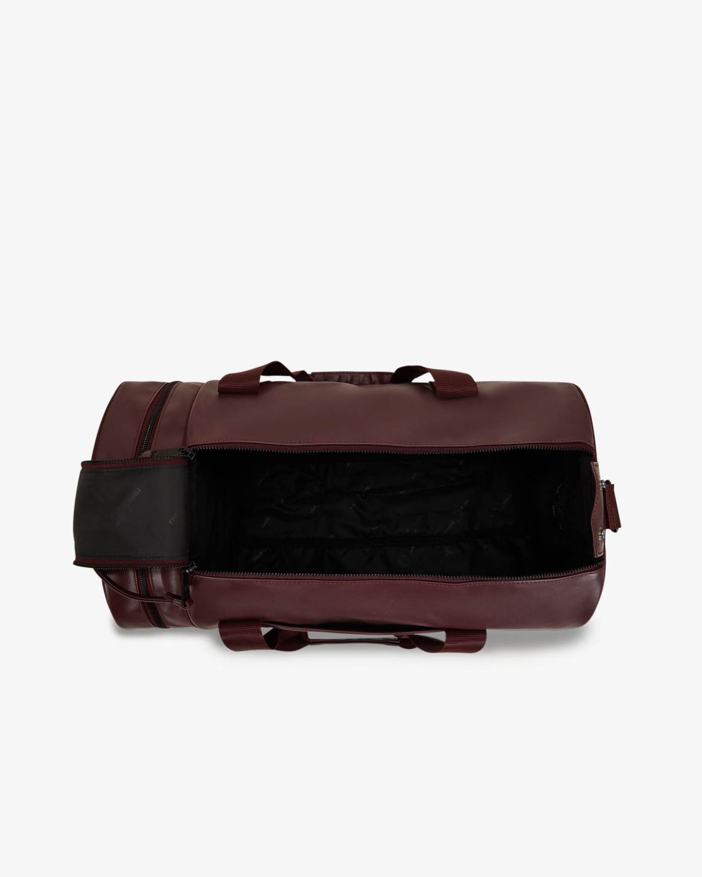 Fred Perry Tonal Barrel Bag - Oxblood 597