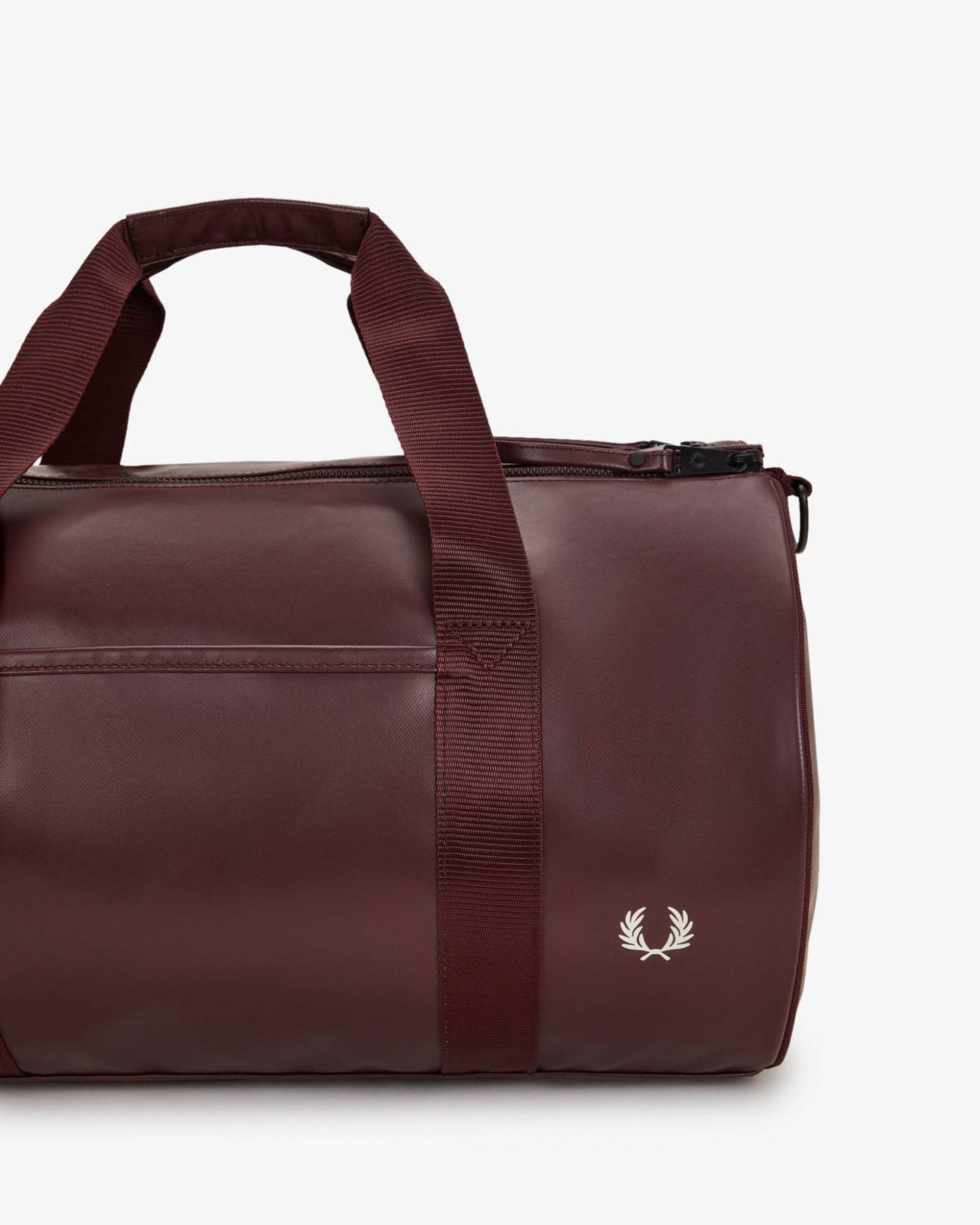 Fred Perry Tonal Barrel Bag - Oxblood 597