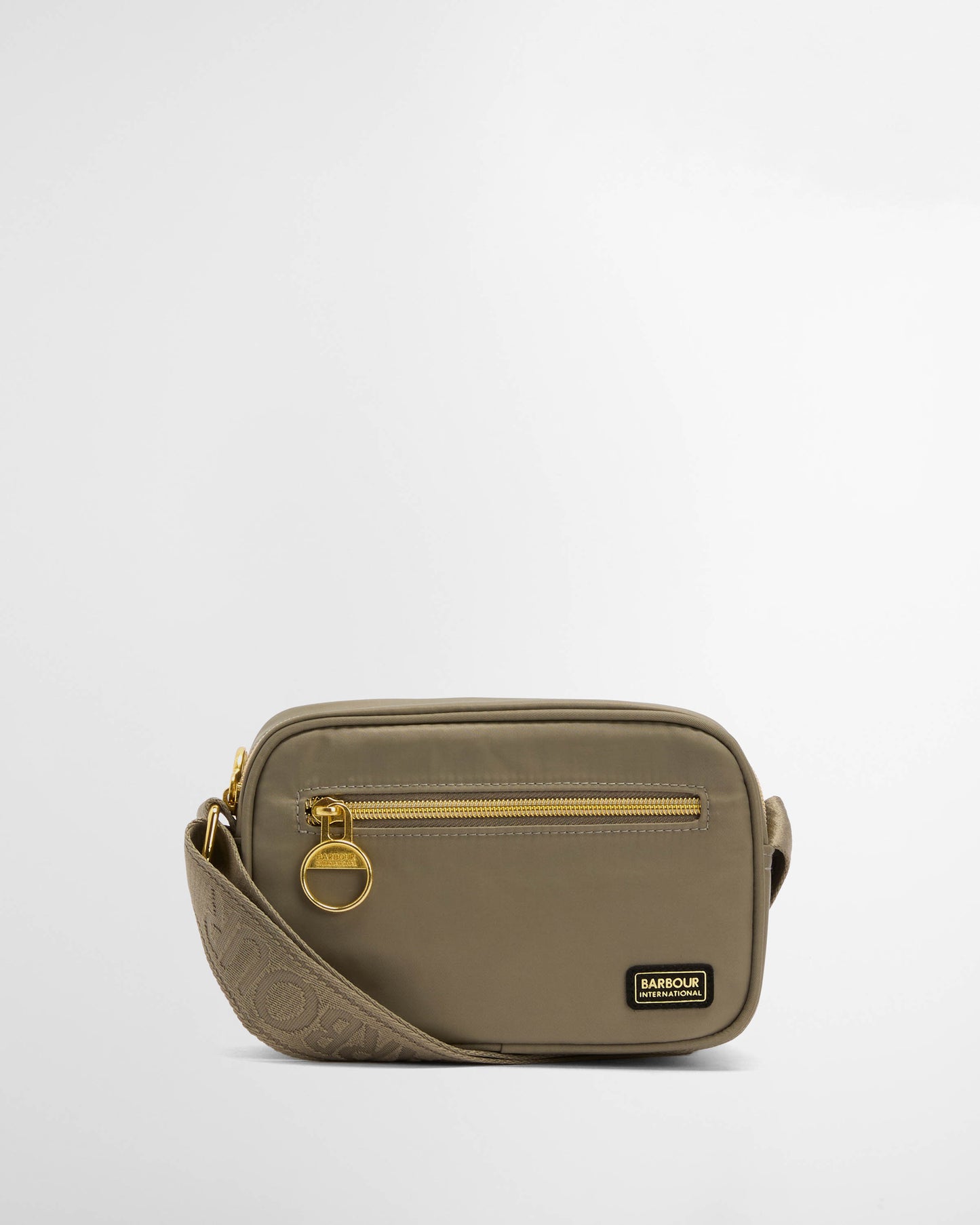 Barbour International Qualify Womens Micro Crossbody Bag - Dusky Khaki