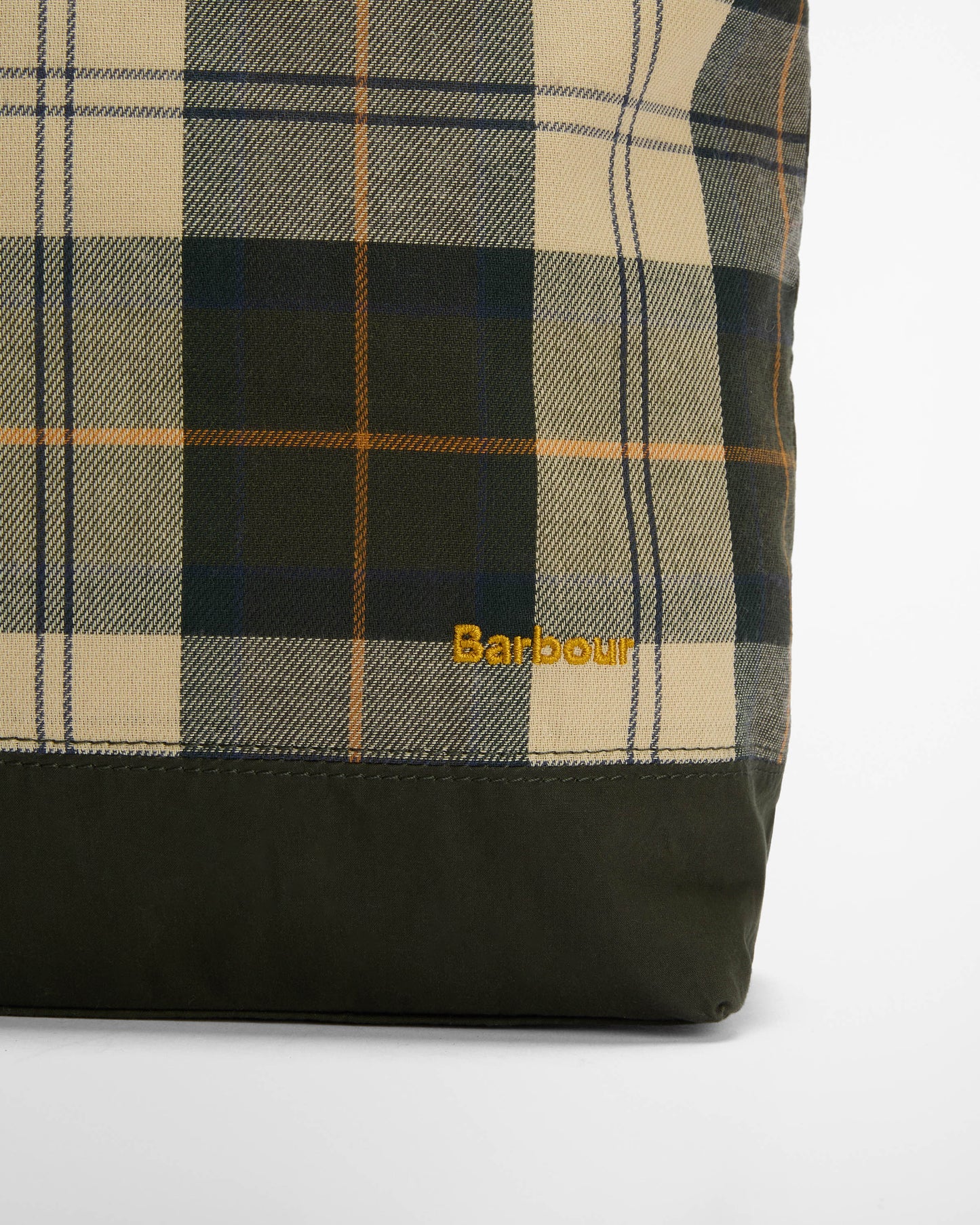 Barbour Mya Womens Patchwork Tote Bag - Sage/Ancient
