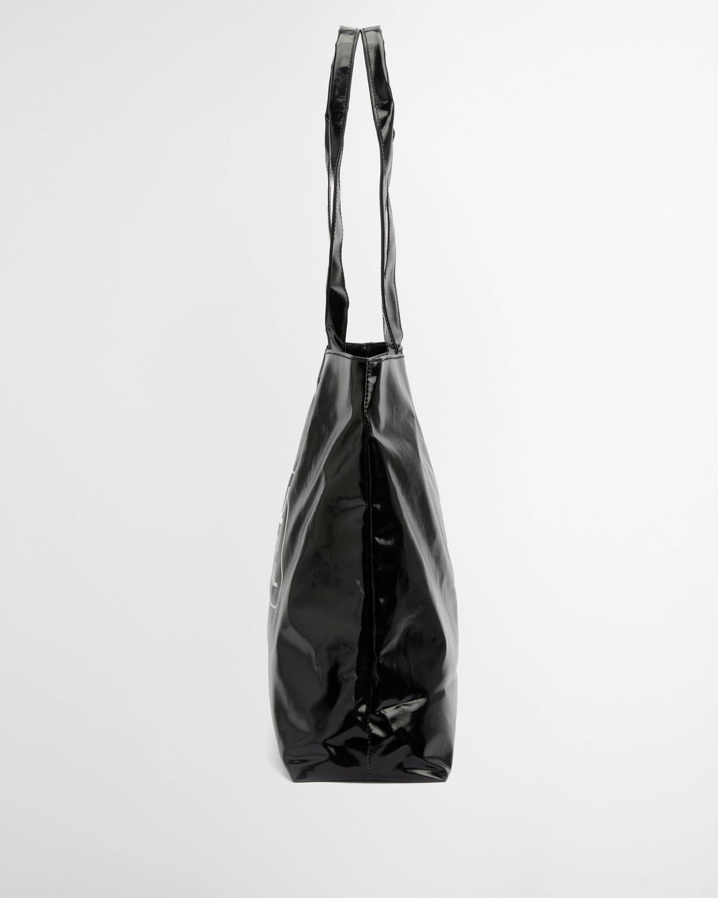 Barbour International Womens High Shine Tote Bag - Black