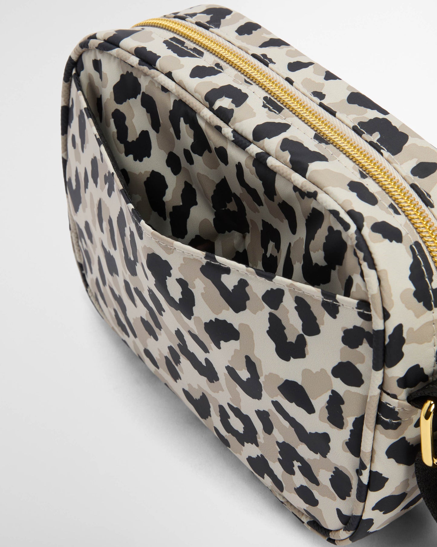 Barbour International Boulevard Womens Micro Crossbody Bag - Jasmine Leopard