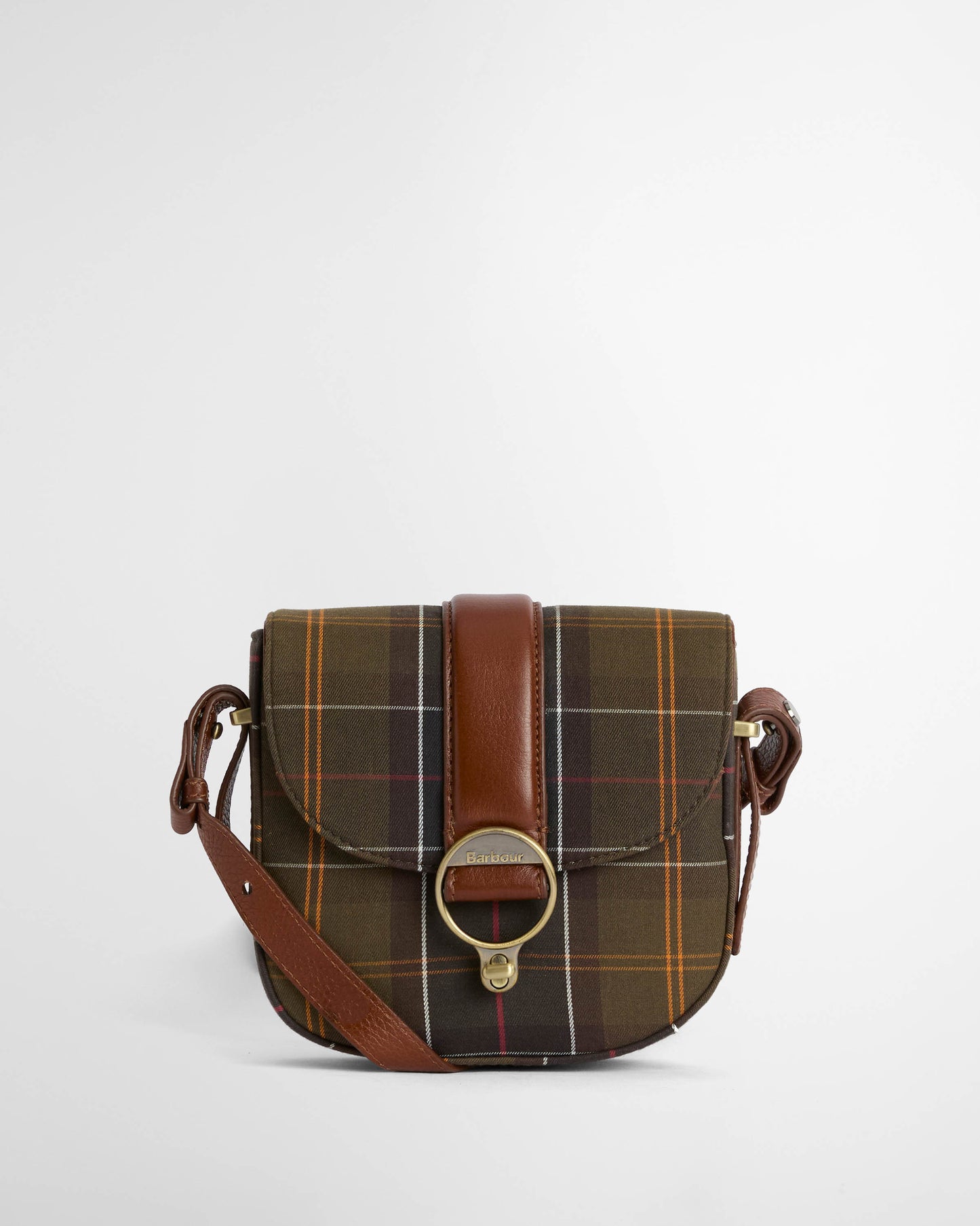Barbour Elm Womens Tartan Crossbody Bag- Classic Tartan