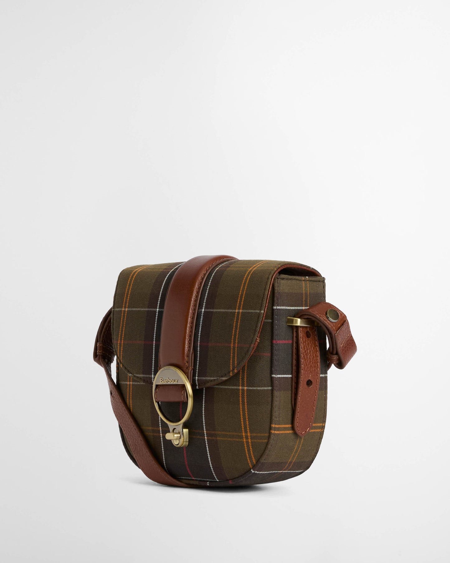 Barbour Elm Womens Tartan Crossbody Bag- Classic Tartan