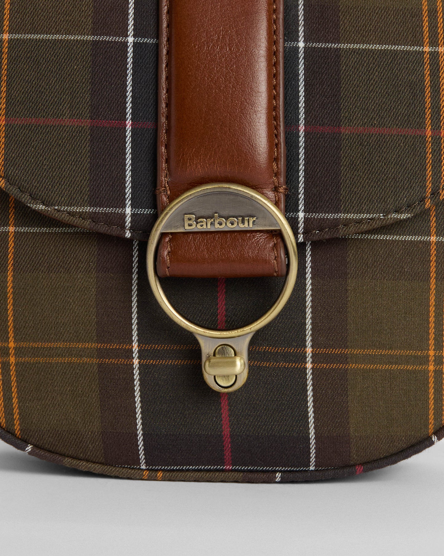 Barbour Elm Womens Tartan Crossbody Bag- Classic Tartan