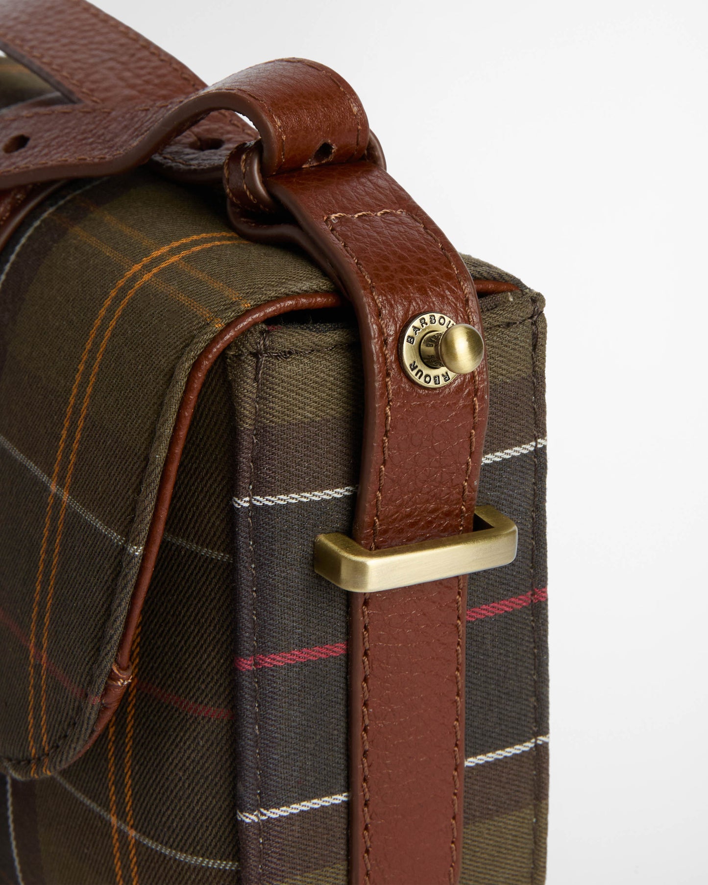 Barbour Elm Womens Tartan Crossbody Bag- Classic Tartan