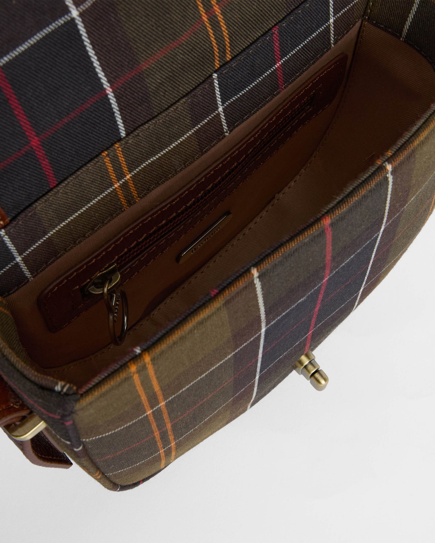 Barbour Elm Womens Tartan Crossbody Bag- Classic Tartan