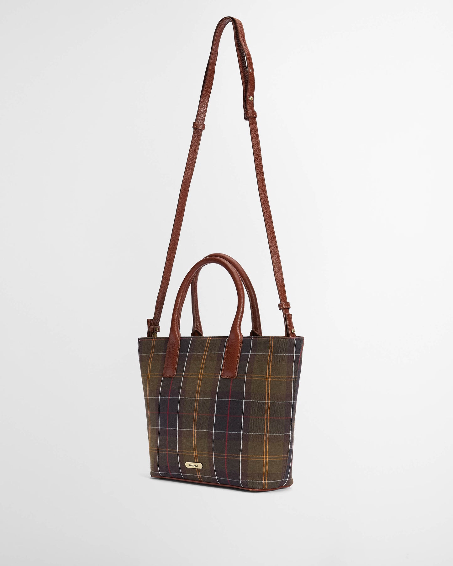 Barbour Birch Womens Tartan Tote Bag- Classic Tartan
