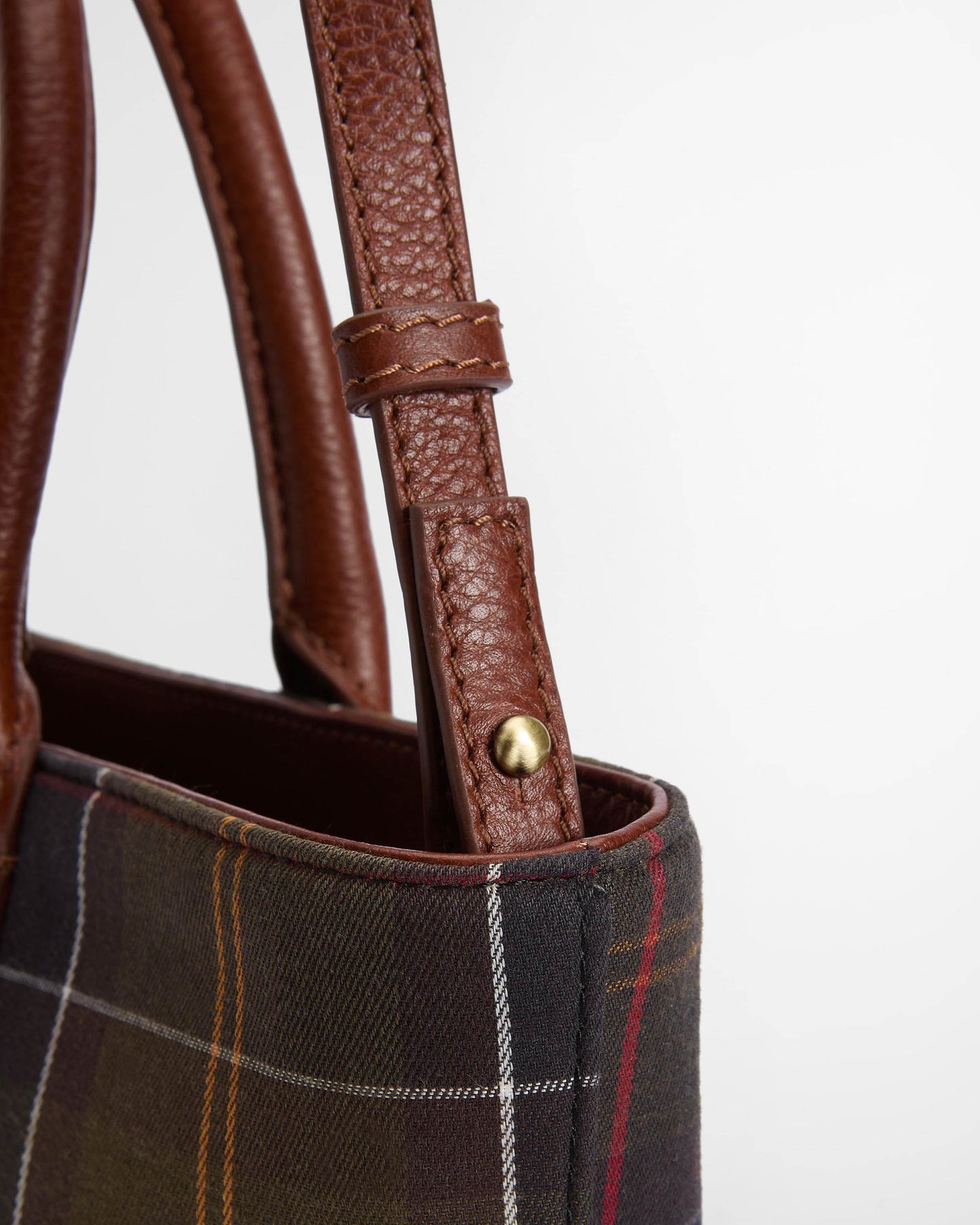 Barbour Birch Womens Tartan Tote Bag- Classic Tartan