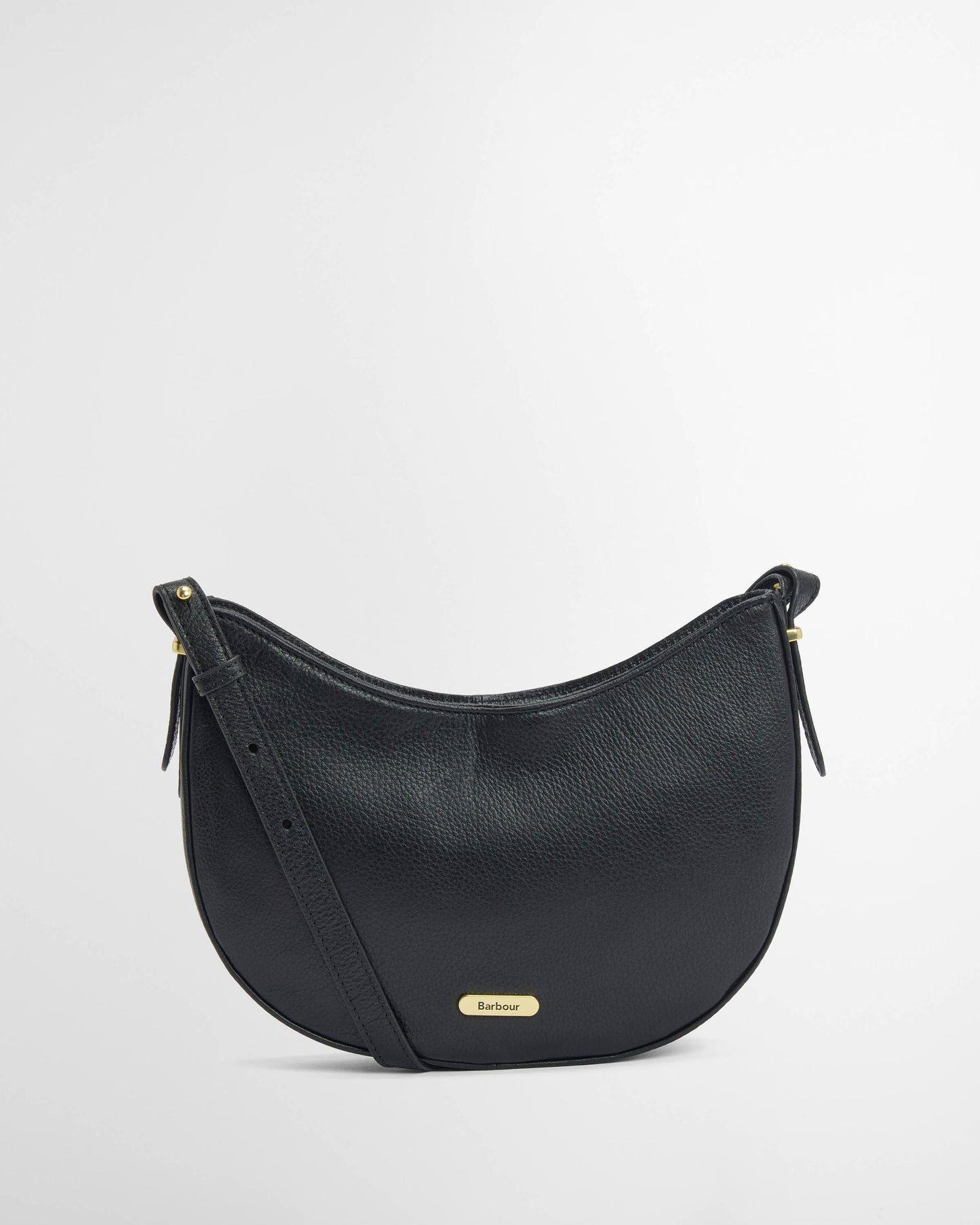 Barbour Sorrel Womens Leather Sling Bag - Black