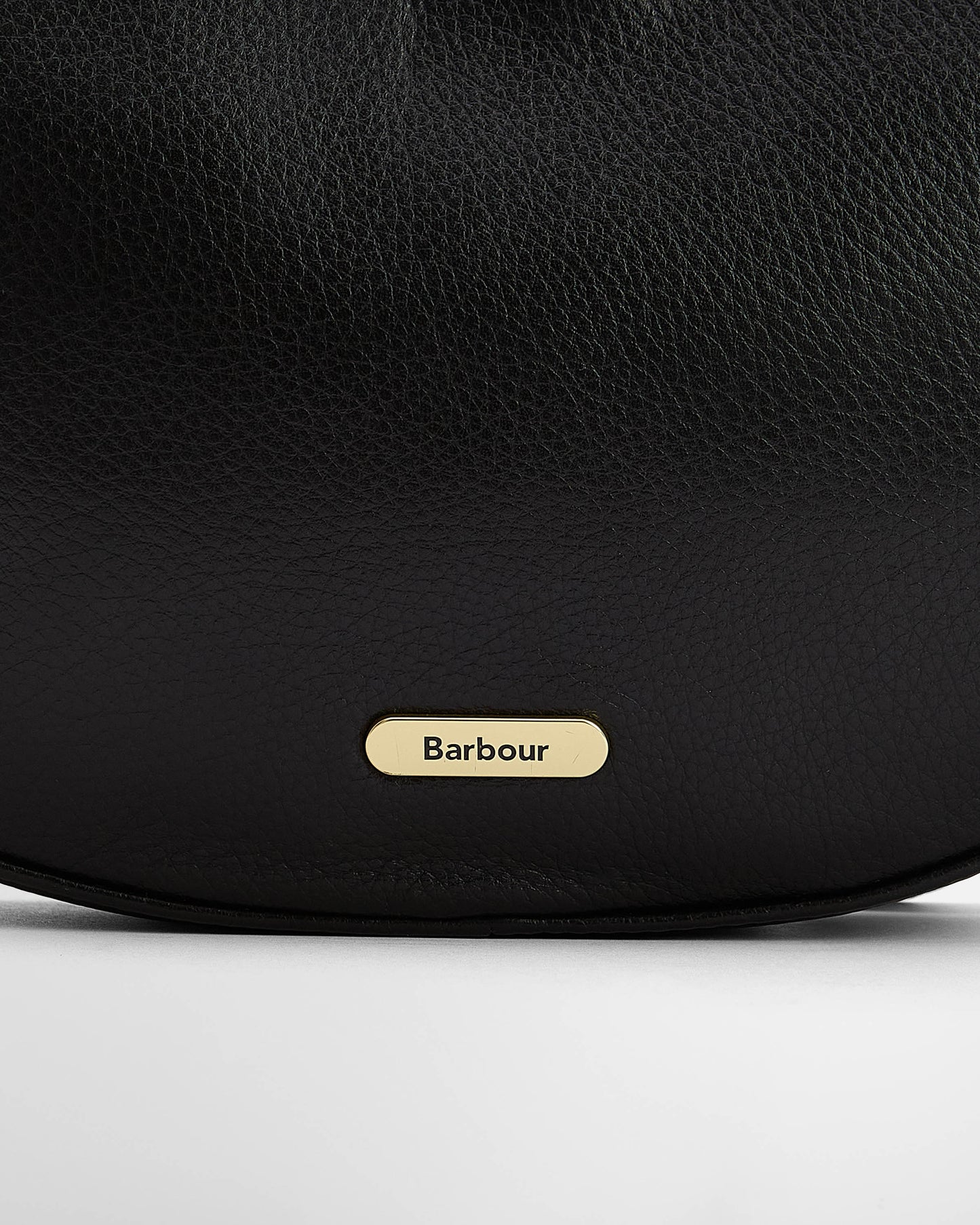 Barbour Sorrel Womens Leather Sling Bag - Black