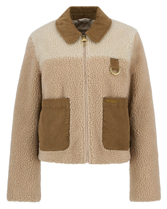 Barbour Malena Womens Fleece - Natural/Ecru