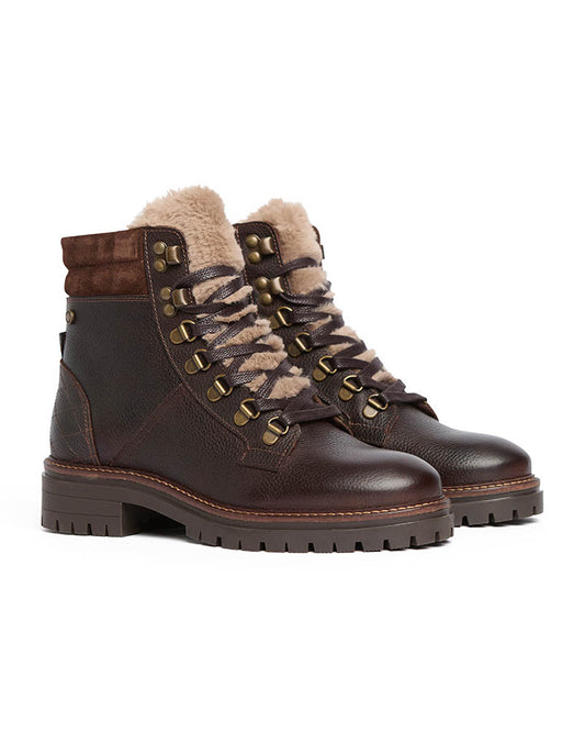 Barbour Bamburgh Womens Hiker Boot - Brown