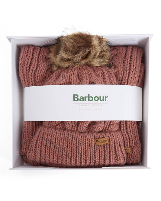 Barbour Penshaw Womens Beanie/Scarf - Arabesque