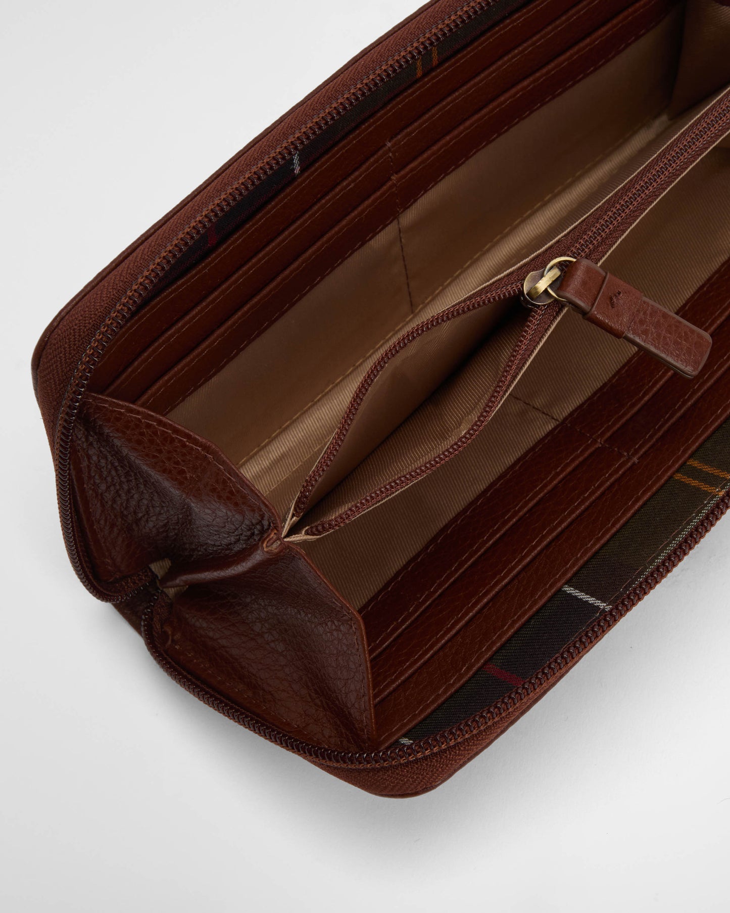 Barbour Birch Womens Leather Matinee Purse - Brown