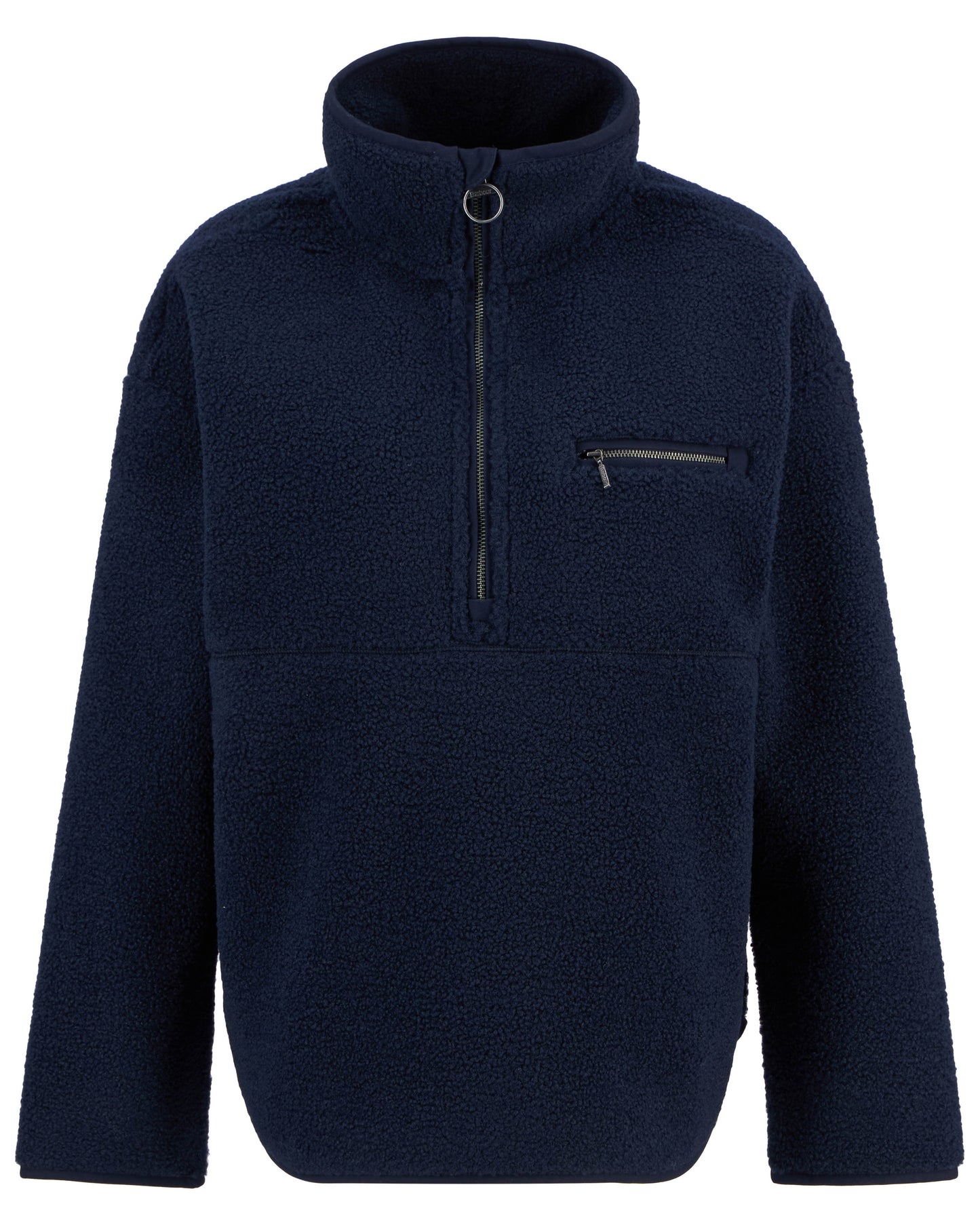 Barbour Mersea Womens Half-Zip Fleece - Navy
