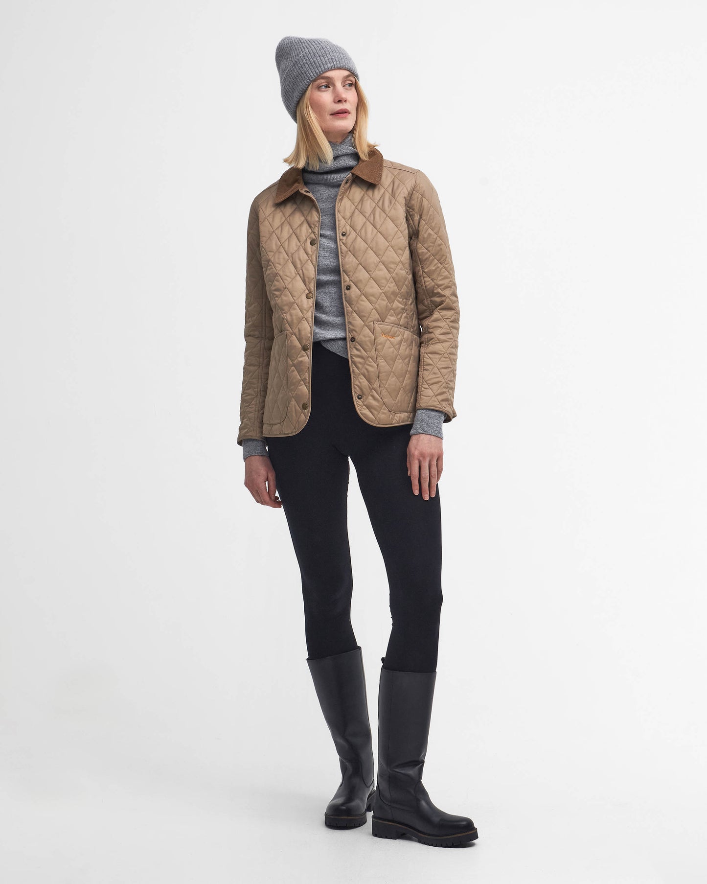 Barbour Annandale Quilted Womens Jacket - Sand Dune