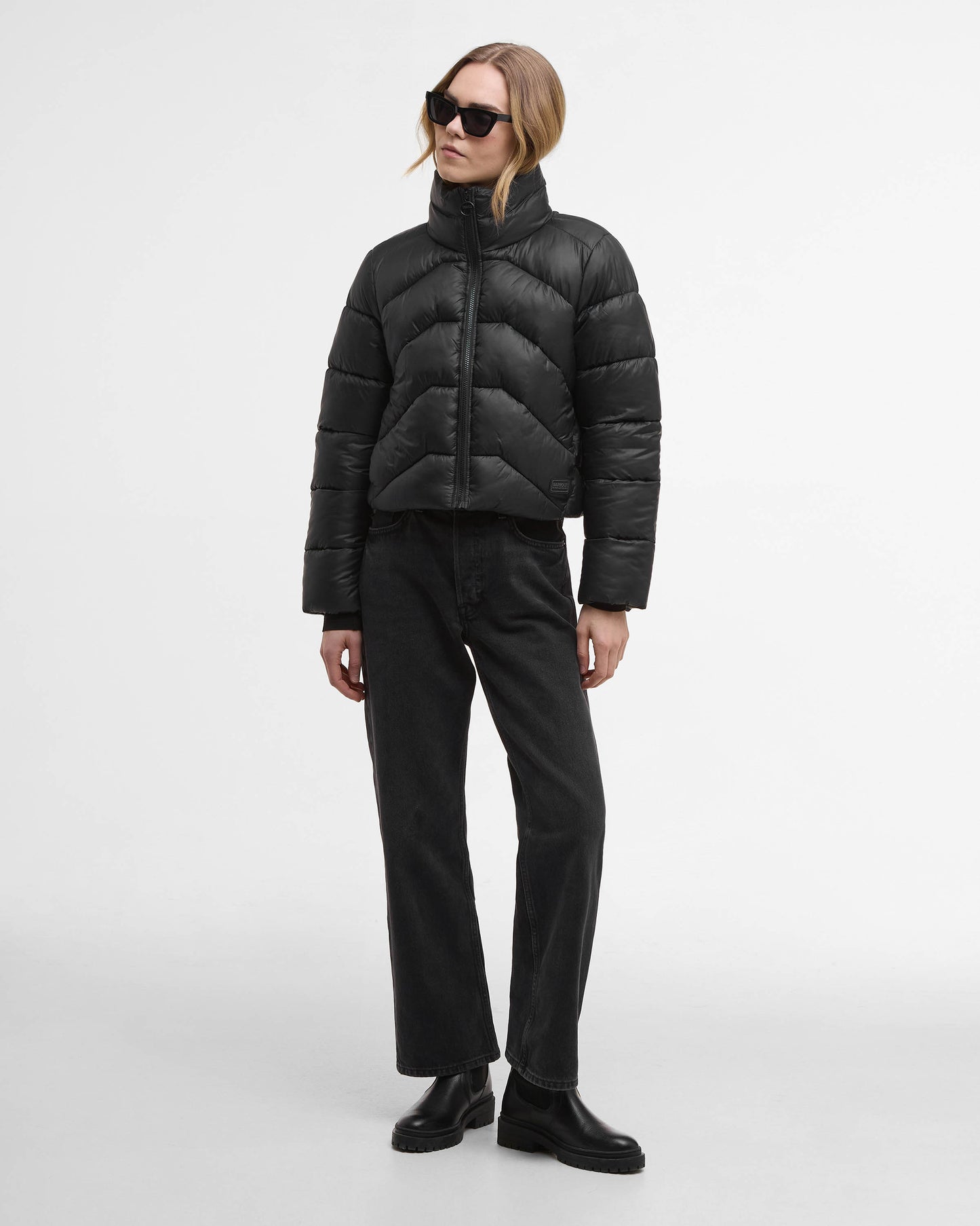 Barbour International Cali Womens Puffer Jacket - Black