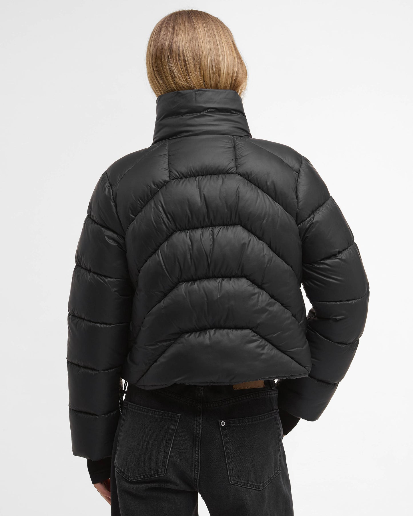 Barbour International Cali Womens Puffer Jacket - Black