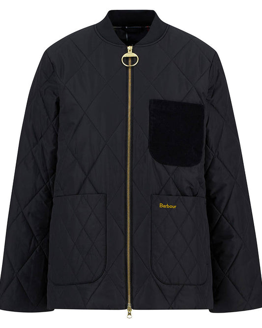 Barbour Leonie Womens Quilted Jacket - Black/Classic