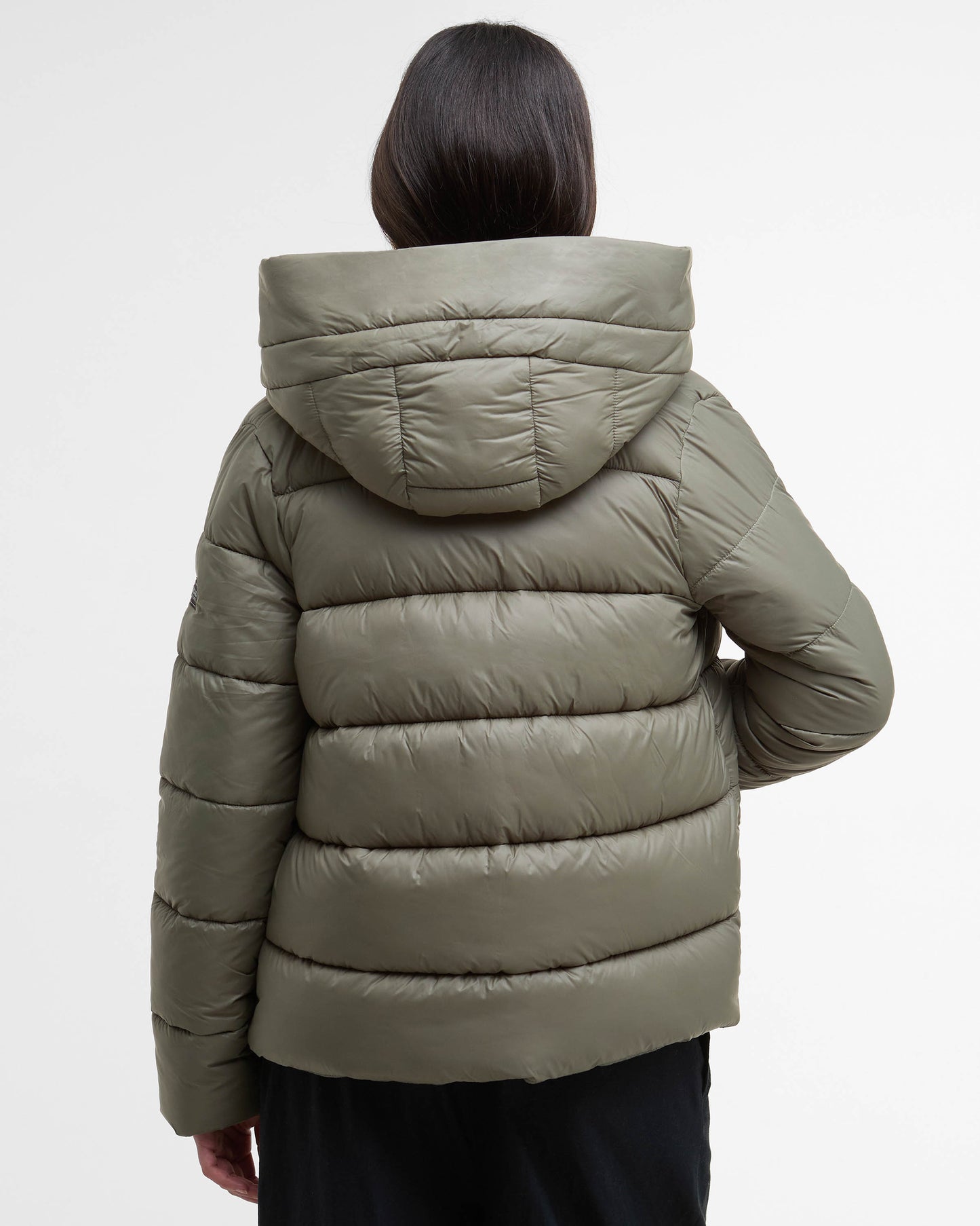 Barbour International Olivios Womens Puffer Jacket - Dusky Khaki