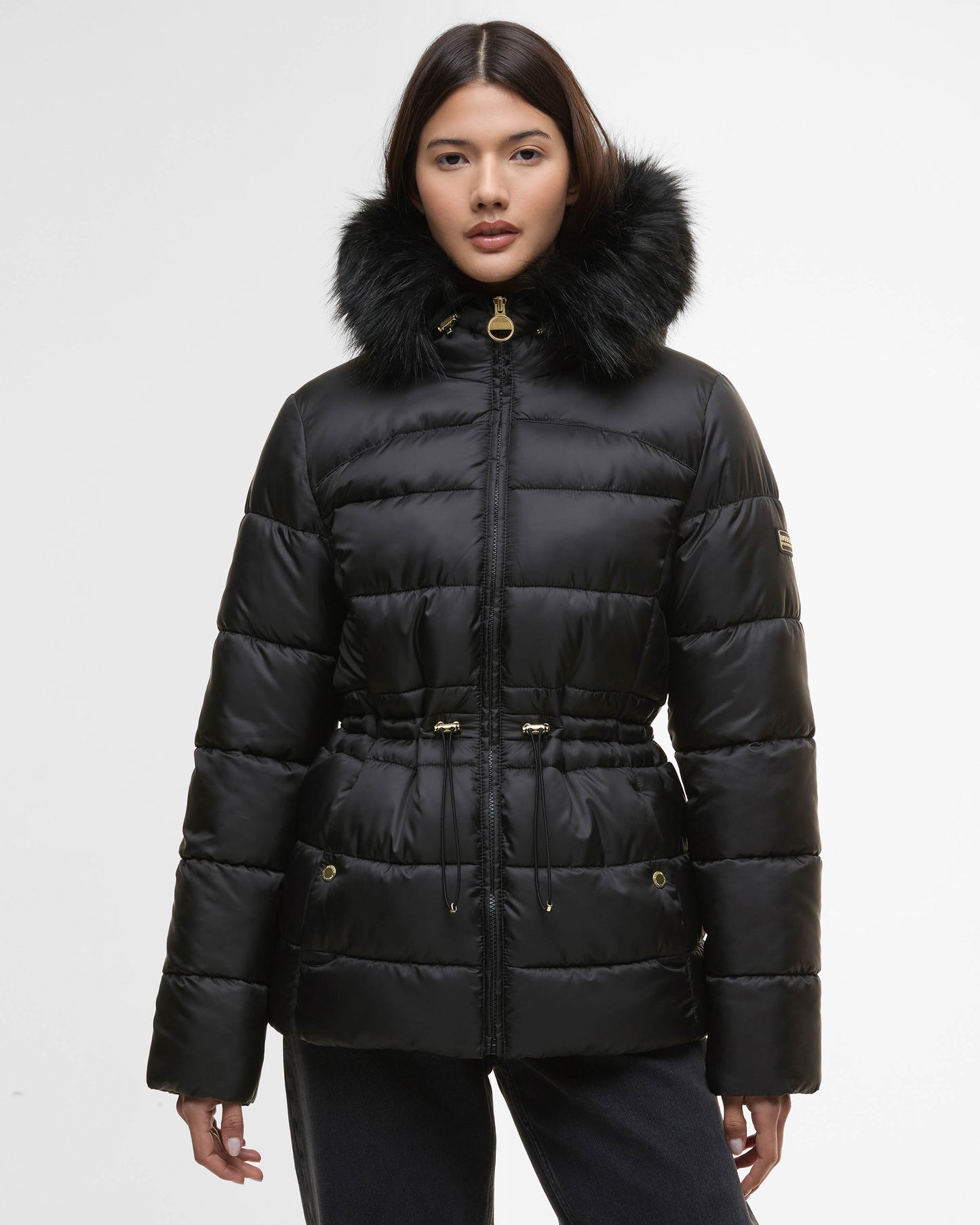 Barbour International Cher Womens Puffer Jacket - Black