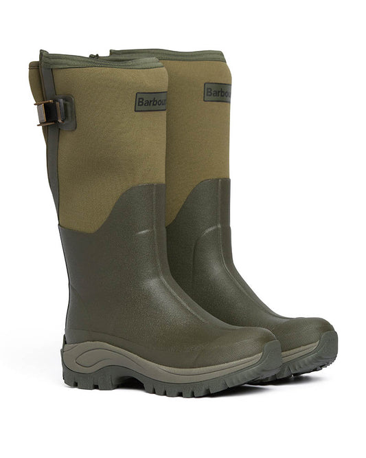 Barbour Tynedale Womens Tall Wellies - Olive