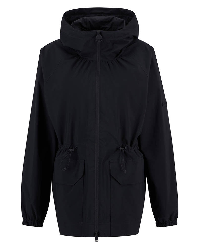 Barbour International Montgomery Womens Waterproof Jacket - Black