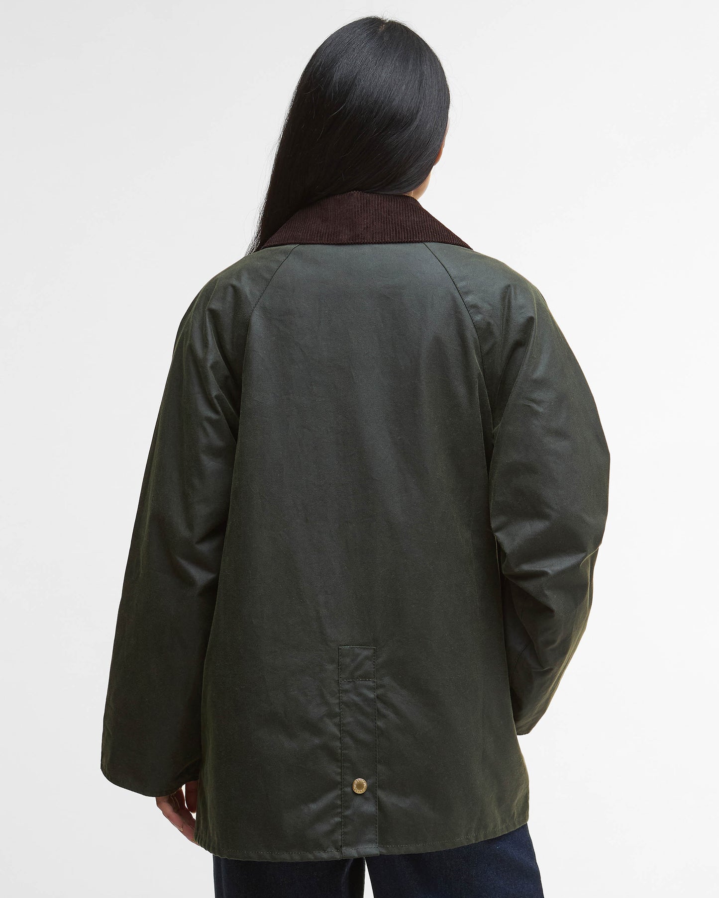 Barbour Luella Womens Wax Jacket - Fern/Ancient Tartan