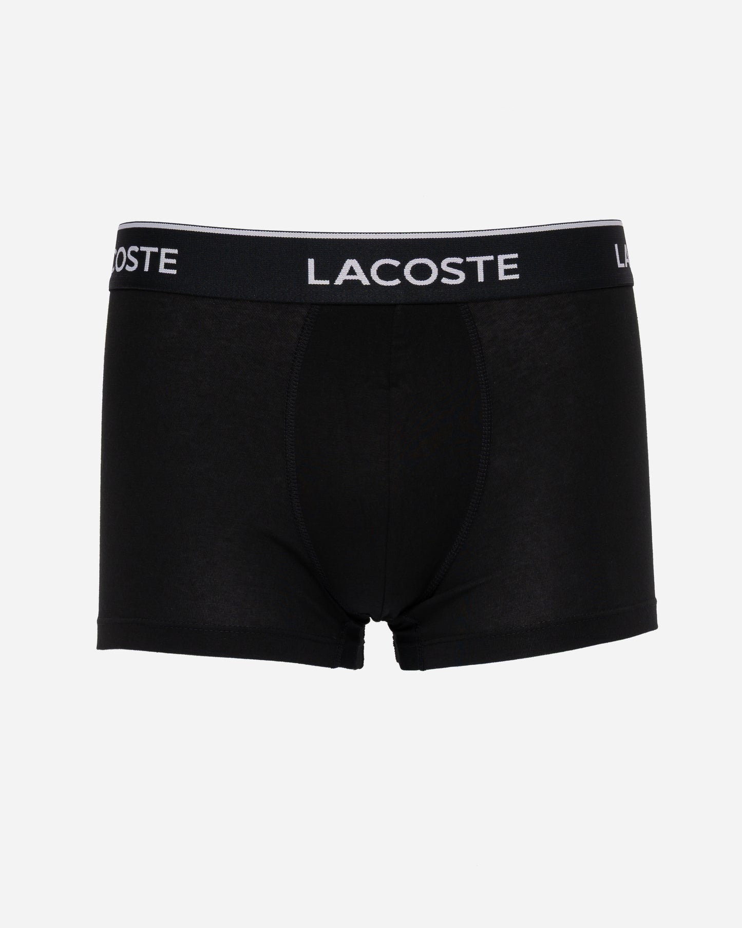 Lacoste 3-Pack Mens Trunks - Black/Flamingo-Ladybird-Black AIB