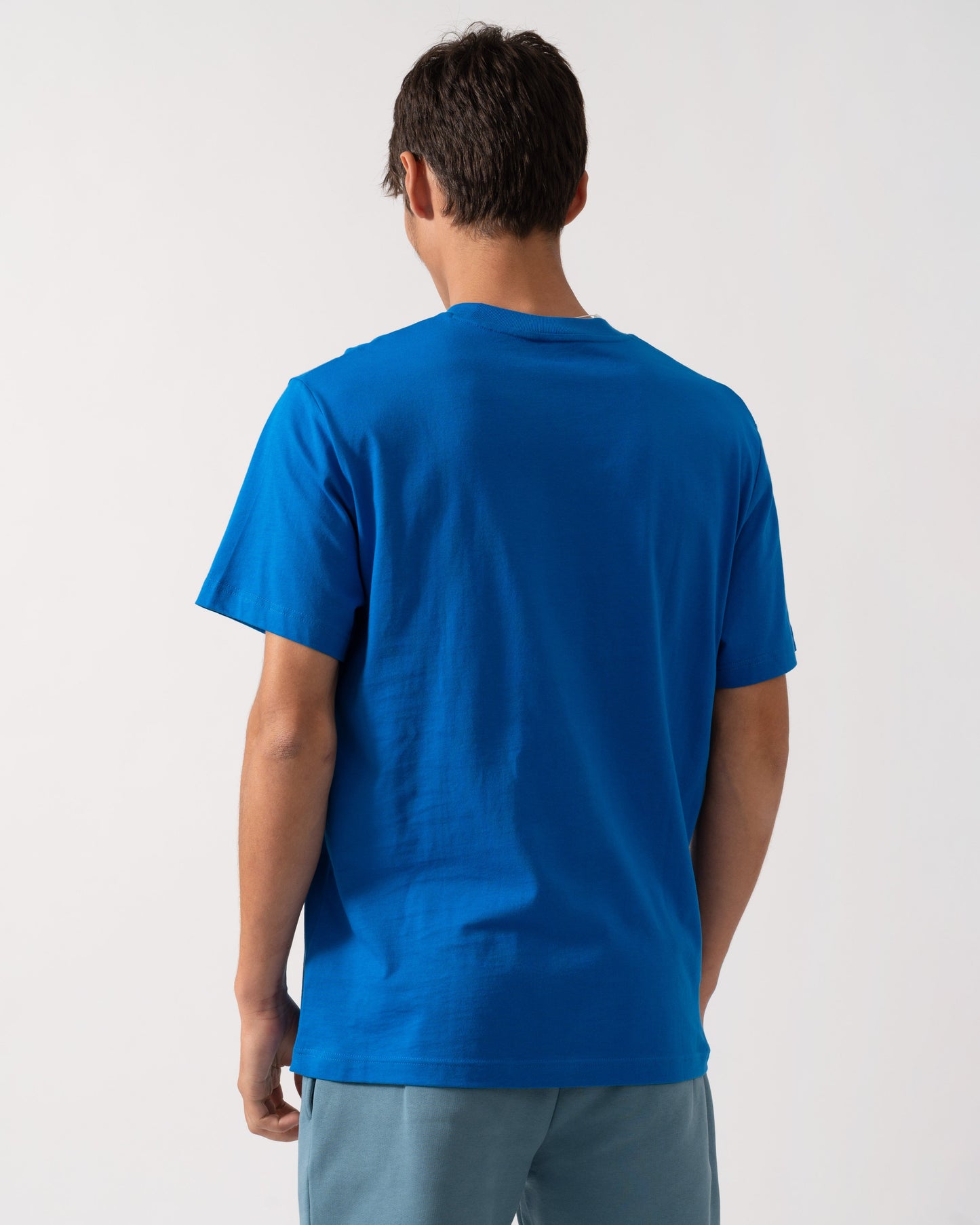 Lacoste Mens Classic Fit Cotton Jersey T-Shirt - Gipsy Blue 3D3