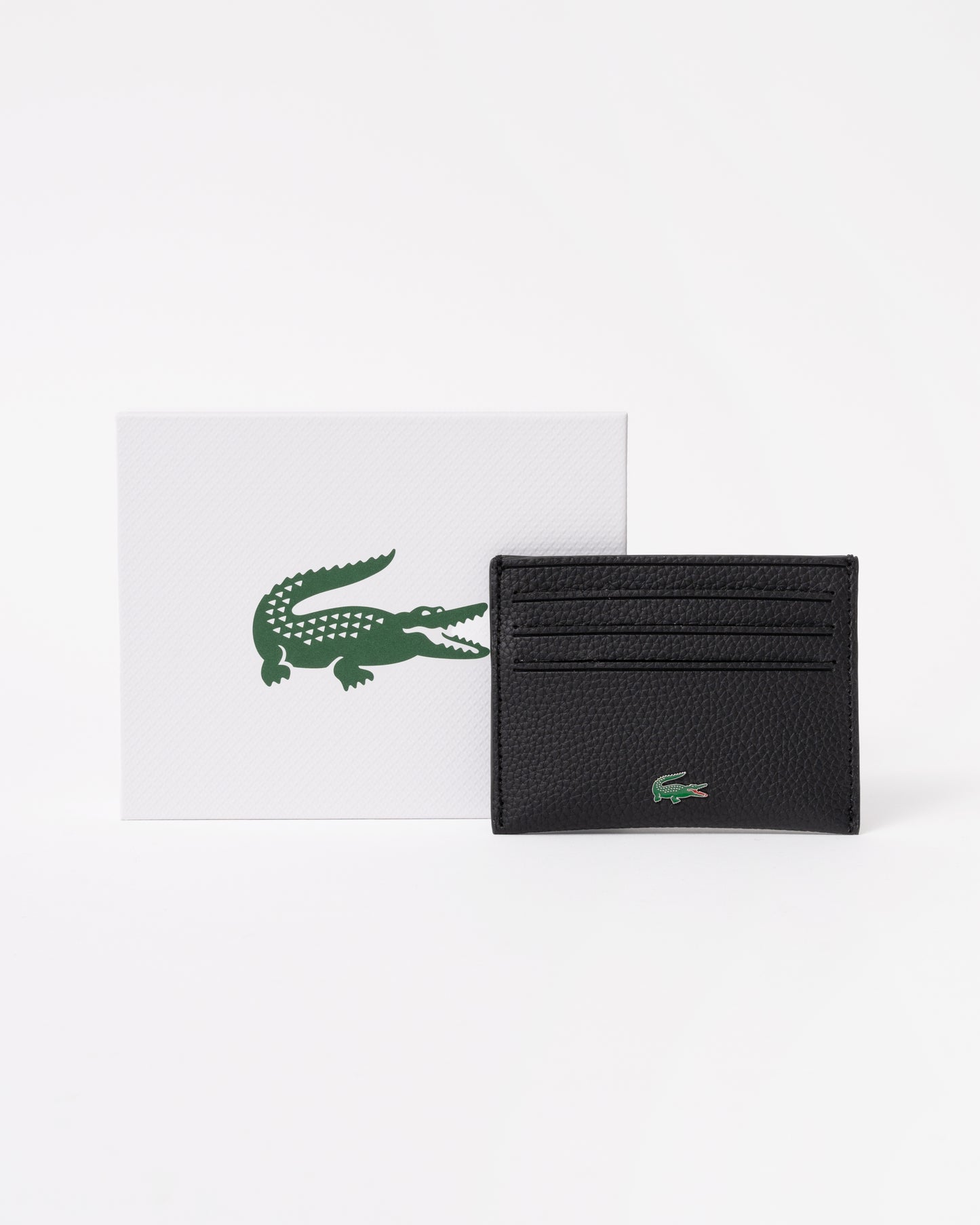 Lacoste Mens Credit Card Holder - Noir 000