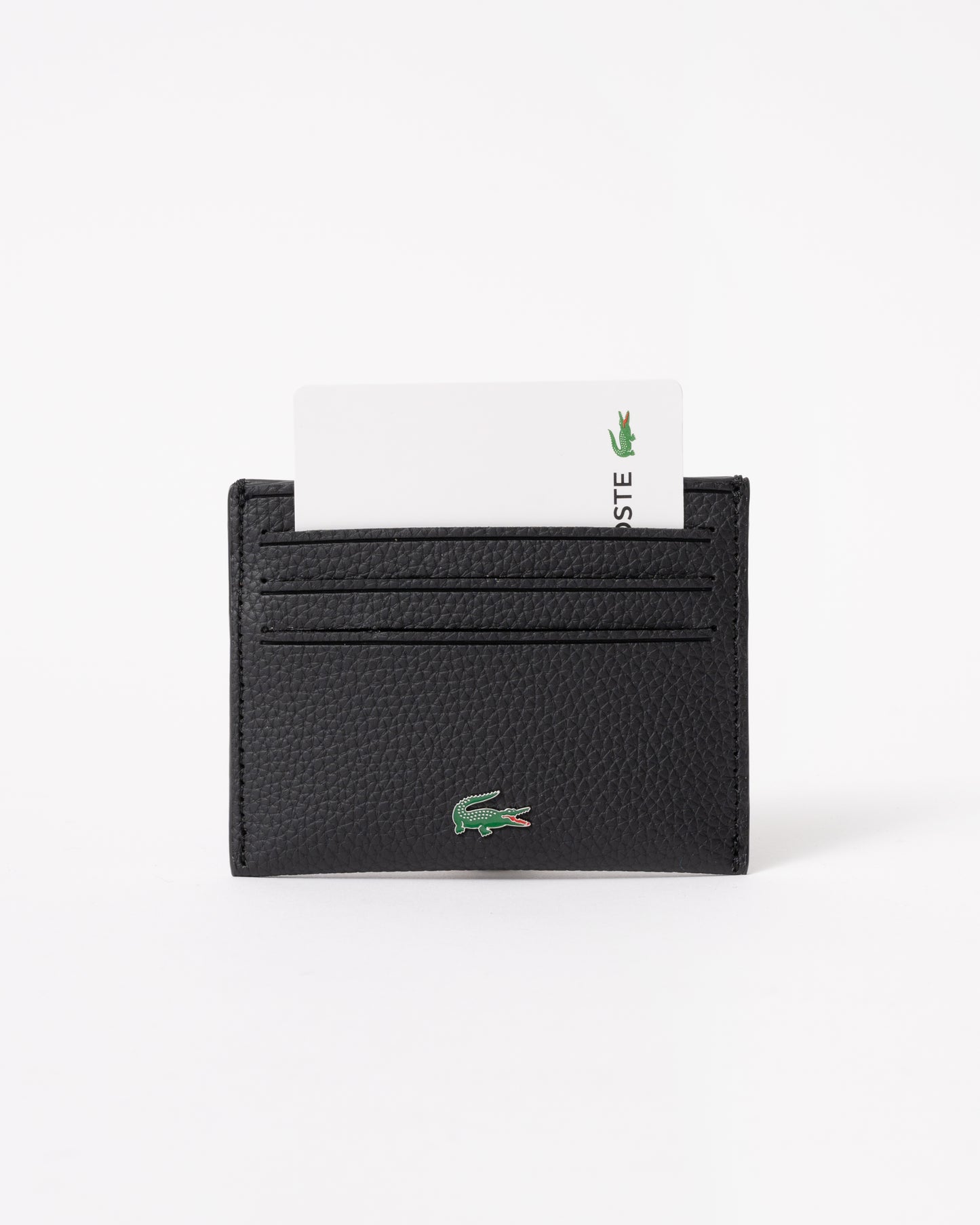 Lacoste Mens Credit Card Holder - Noir 000