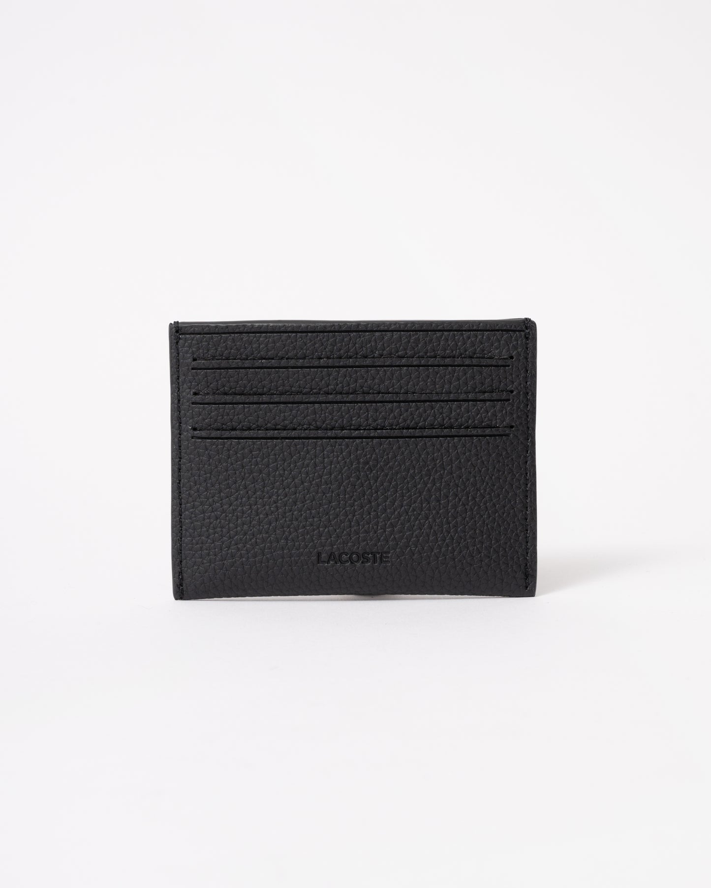 Lacoste Mens Credit Card Holder - Noir 000