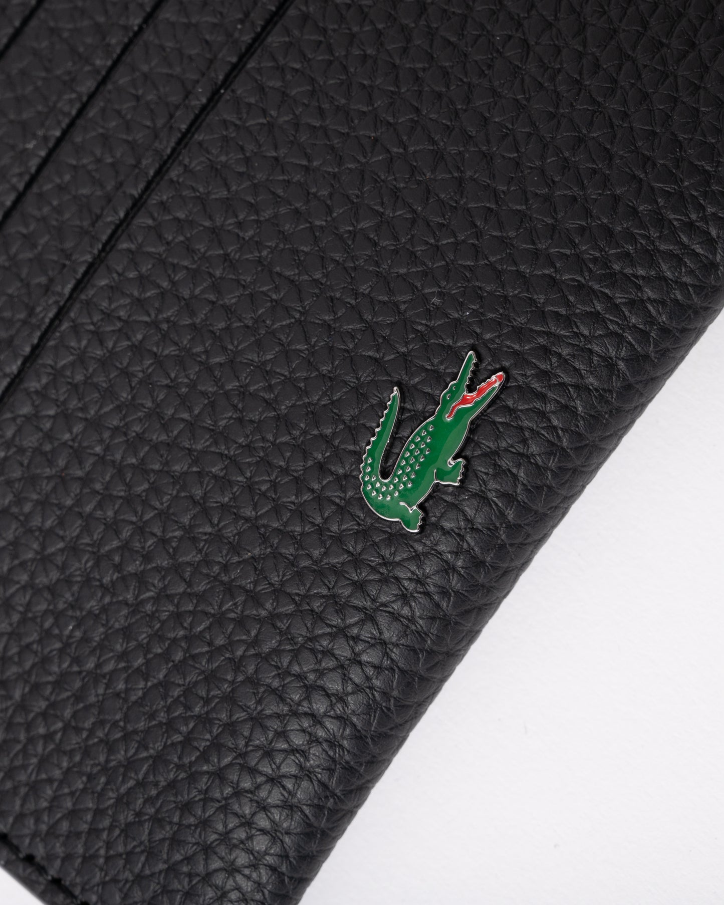 Lacoste Mens Credit Card Holder - Noir 000