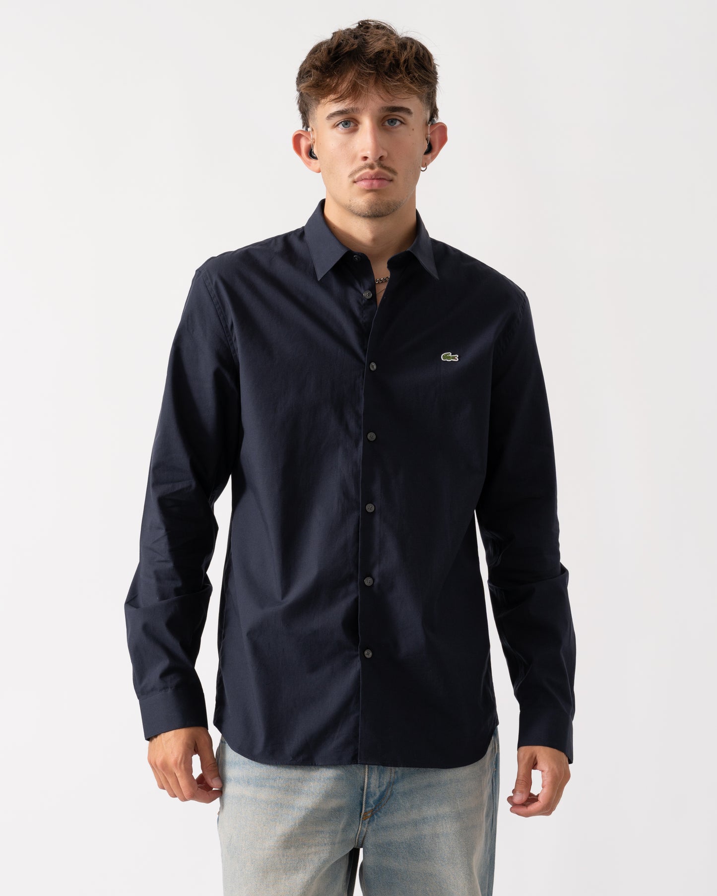 Lacoste Mens Long Sleeve City Shirt - Abysm HDE