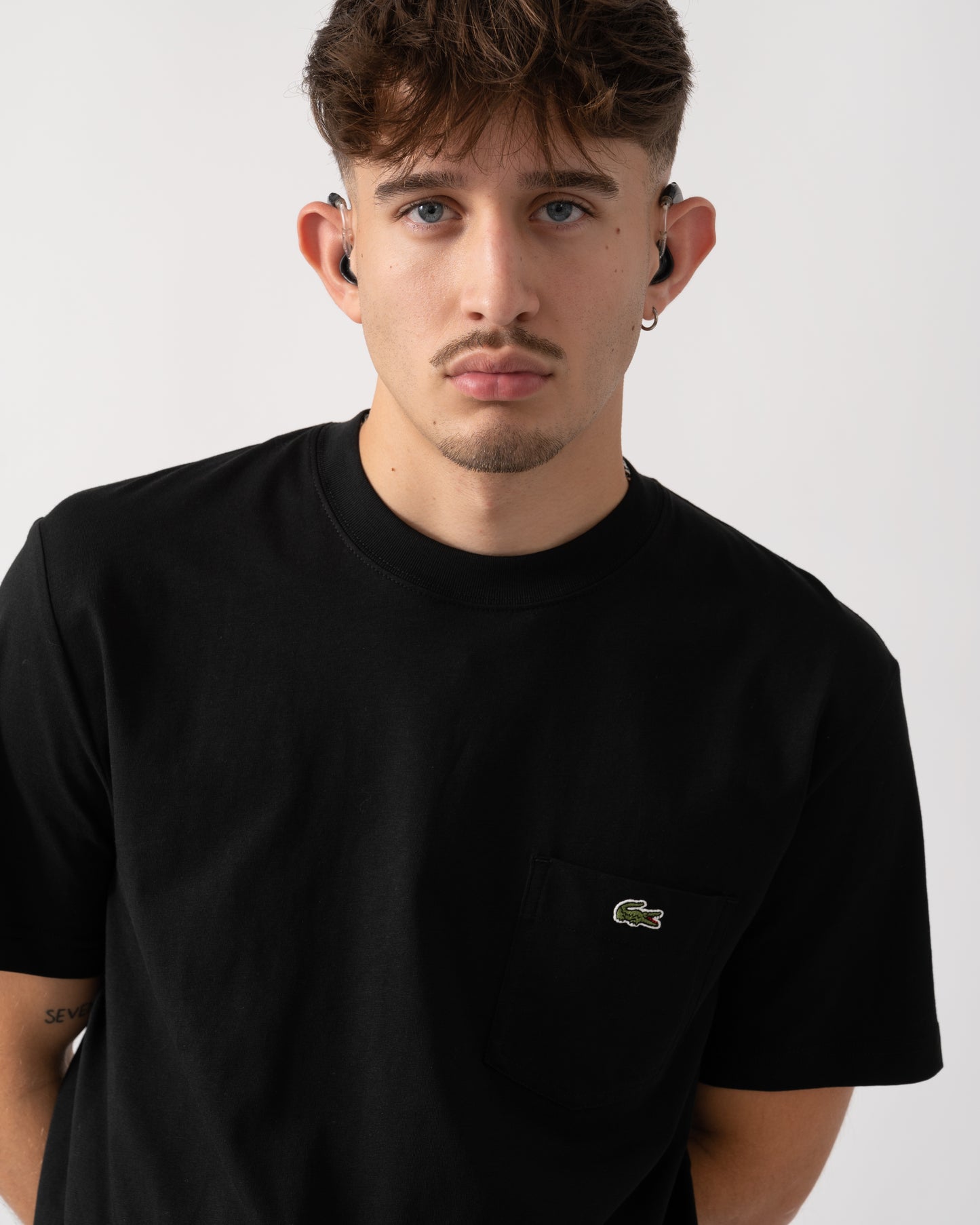 Lacoste Small Croc Mens T Shirt