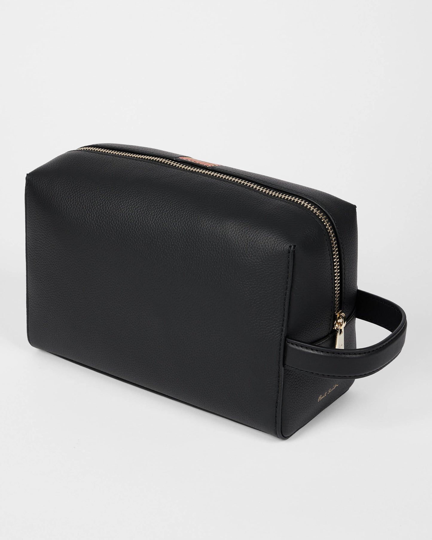 Paul Smith Mens Signature Stripe Washbag - 79 Black