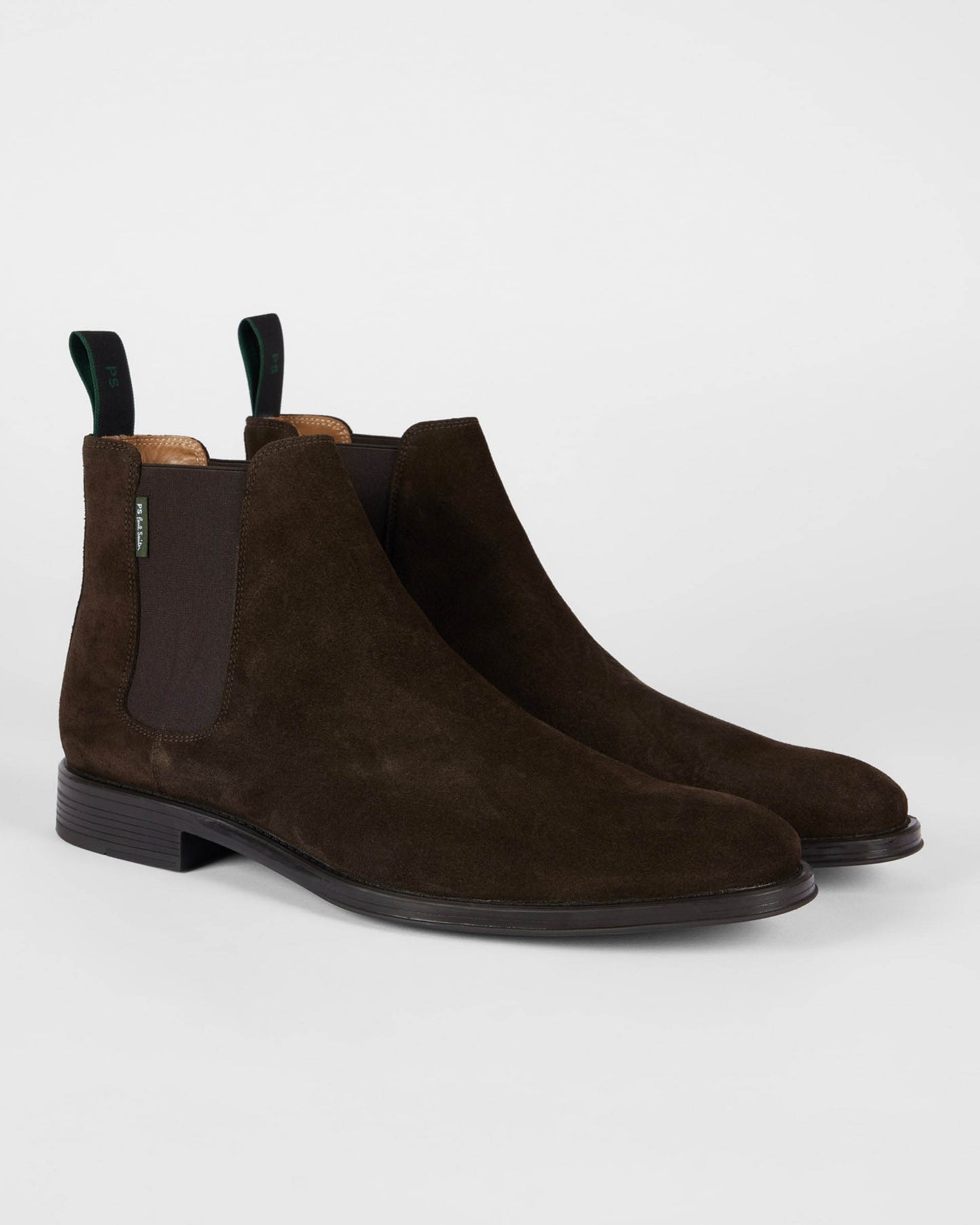 Paul Smith Augustus Mens Suede Boots - 69 Dark Brown