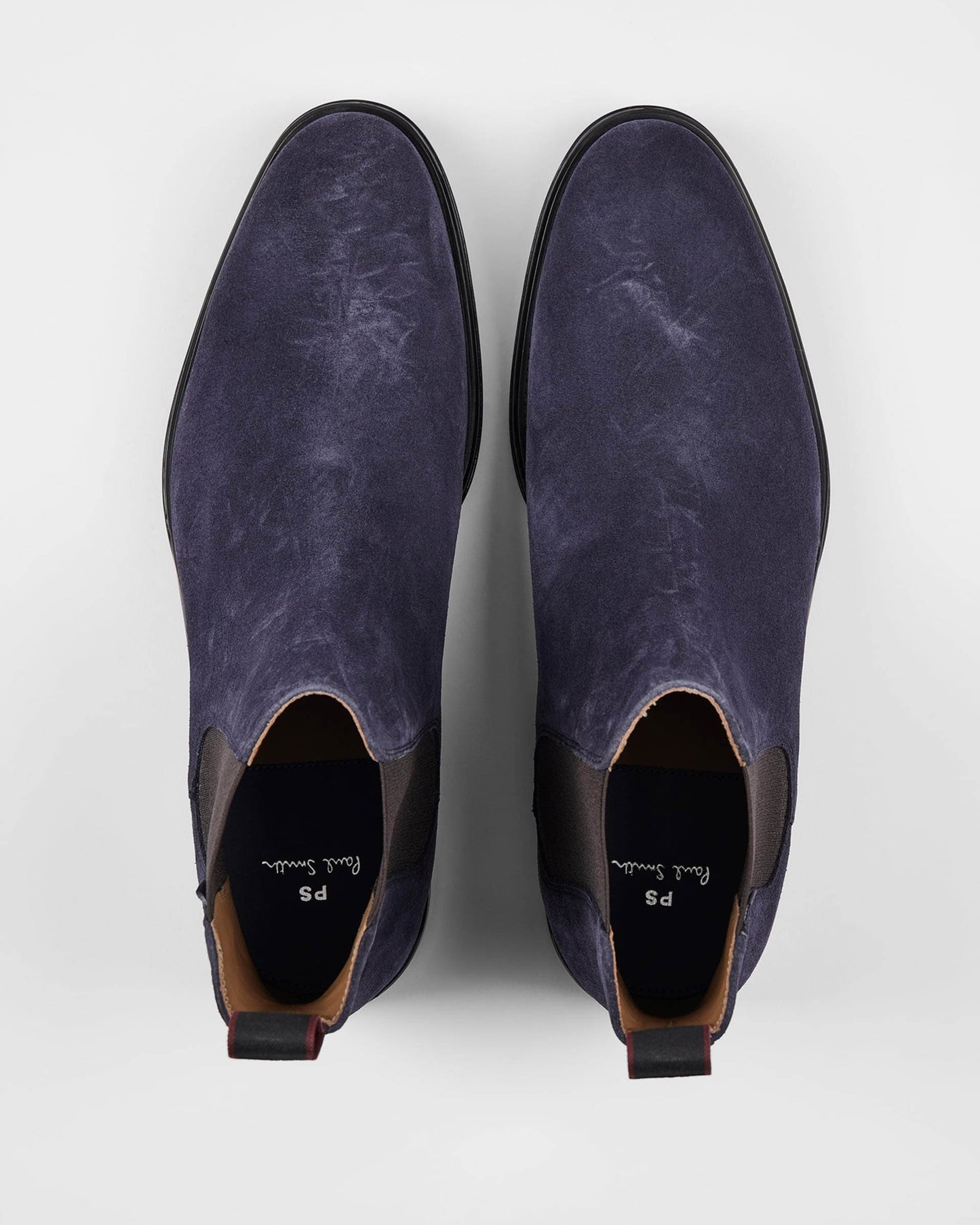Paul Smith Augustus Mens Suede Boots - 49 Very Dark Navy