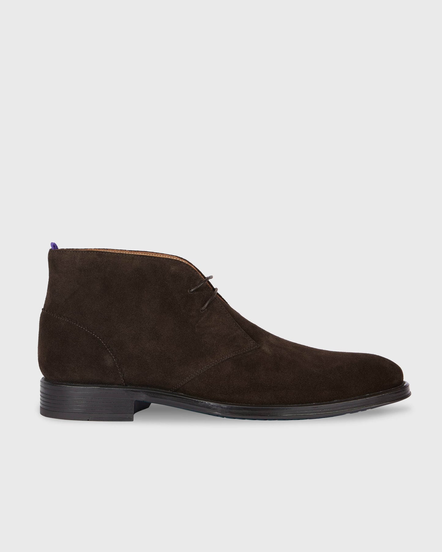 Paul Smith Mens Wilbur Suede Mens Boots - 69 Dark Brown
