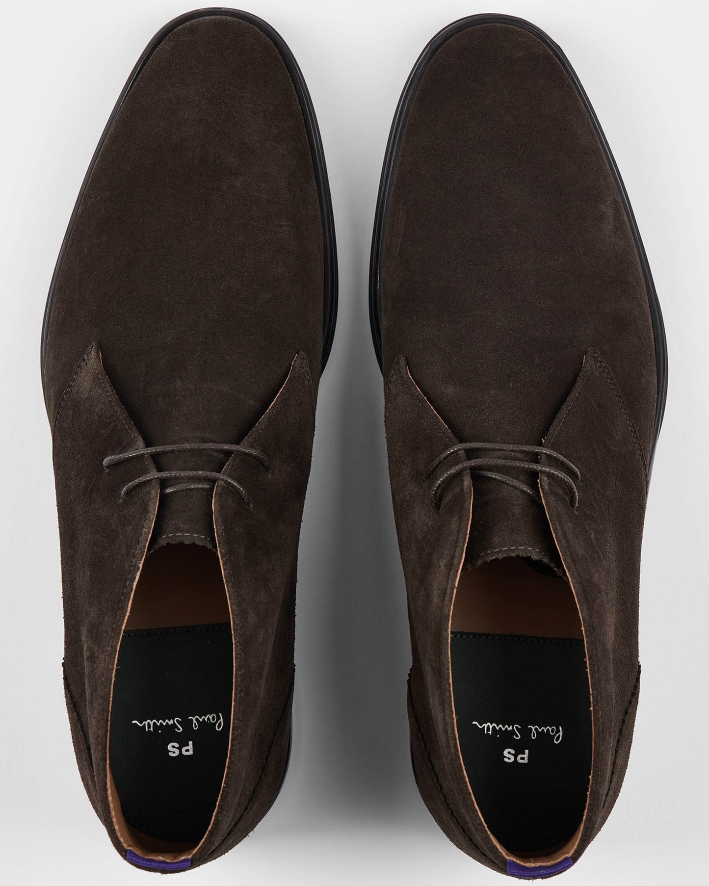 Paul Smith Mens Wilbur Suede Mens Boots - 69 Dark Brown