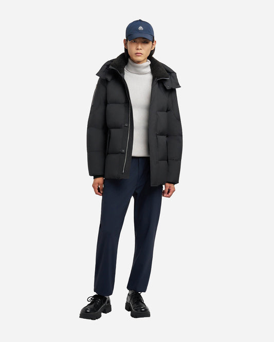 Moose Knuckles Everest 3Q Mens Puffer Jacket - Black 292